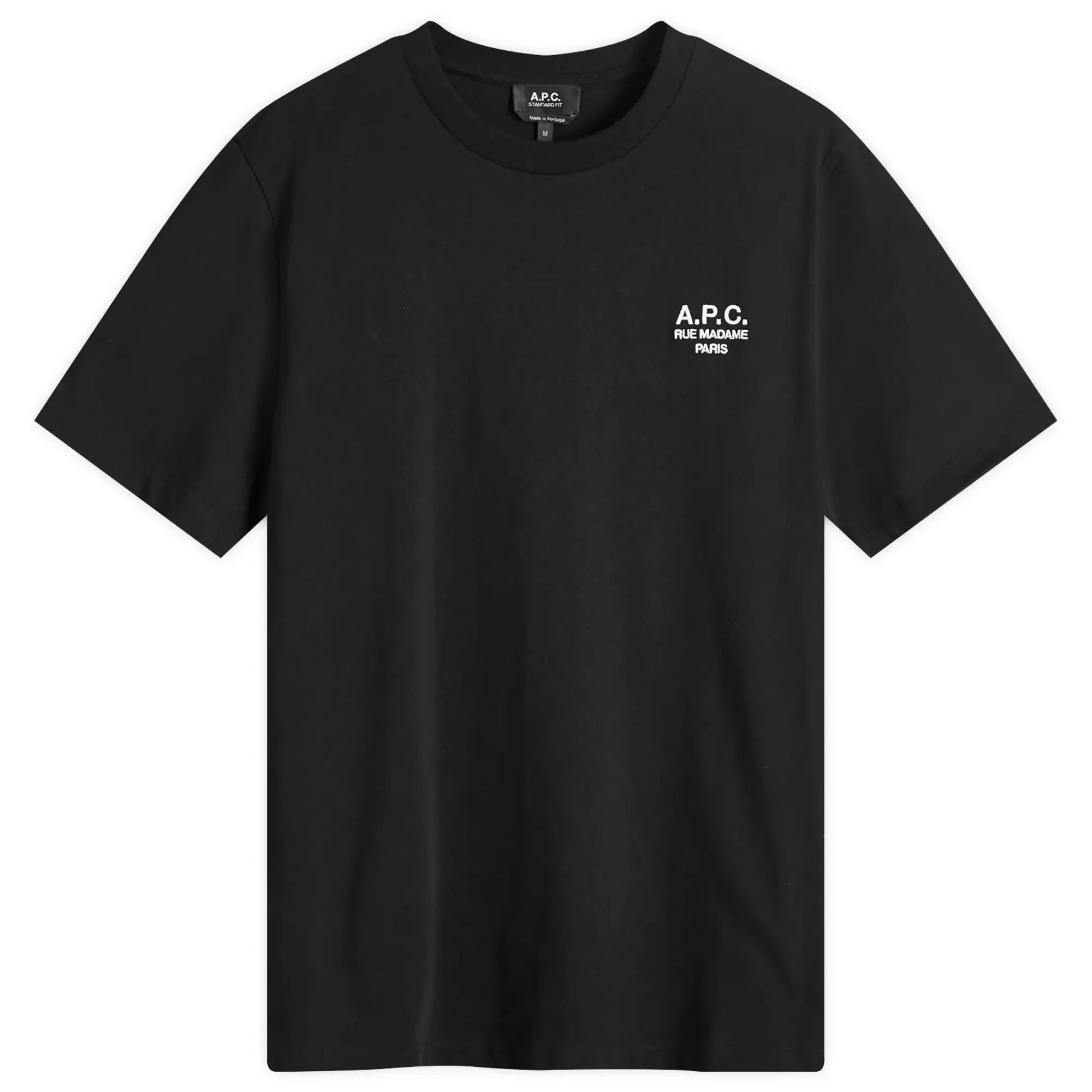 T-Shirt A.P.C. Standard Rue Madame T-Shirt Unisex Black/ White S