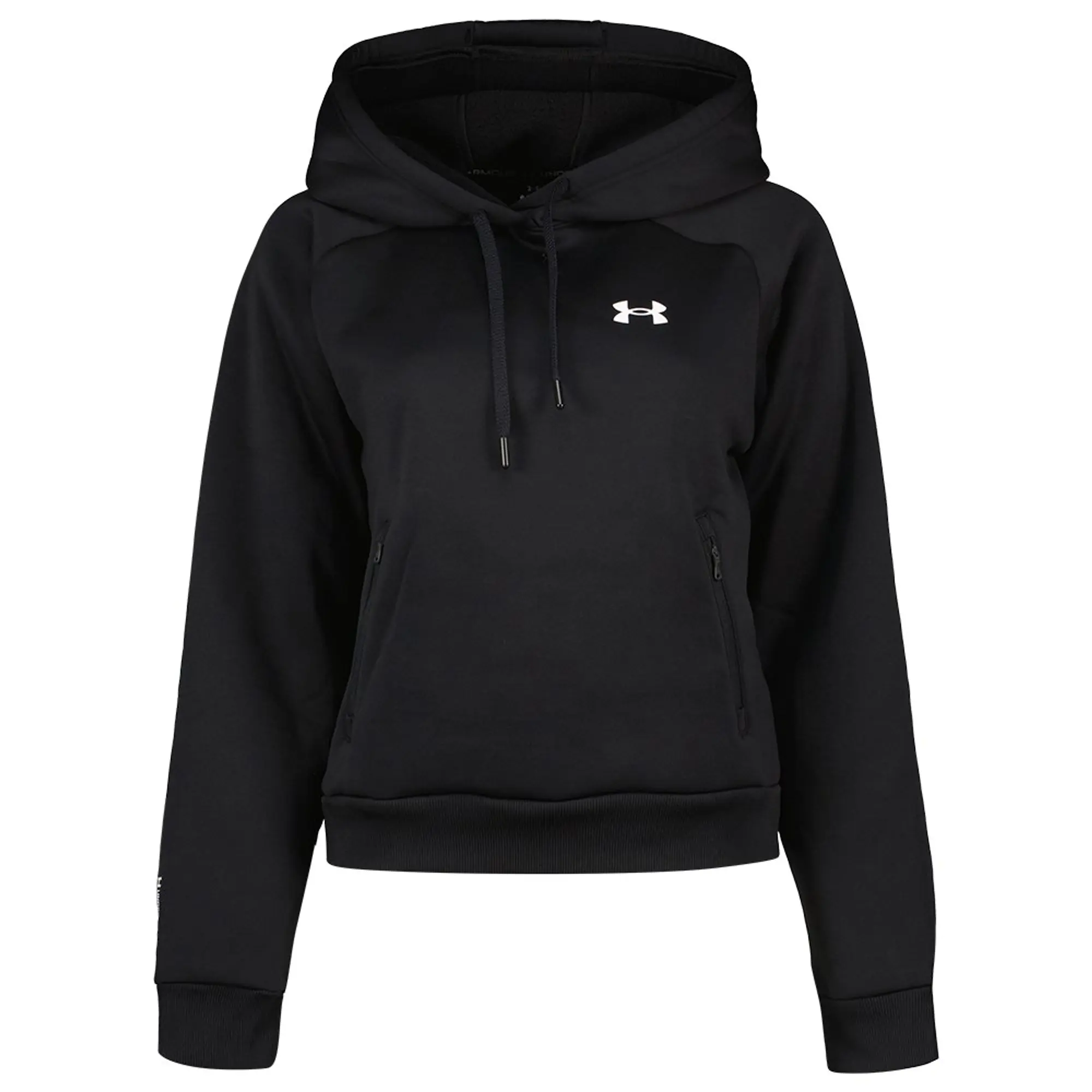 Under Armour Women's Armour Fleece® Pro Hoodie Black / White XS