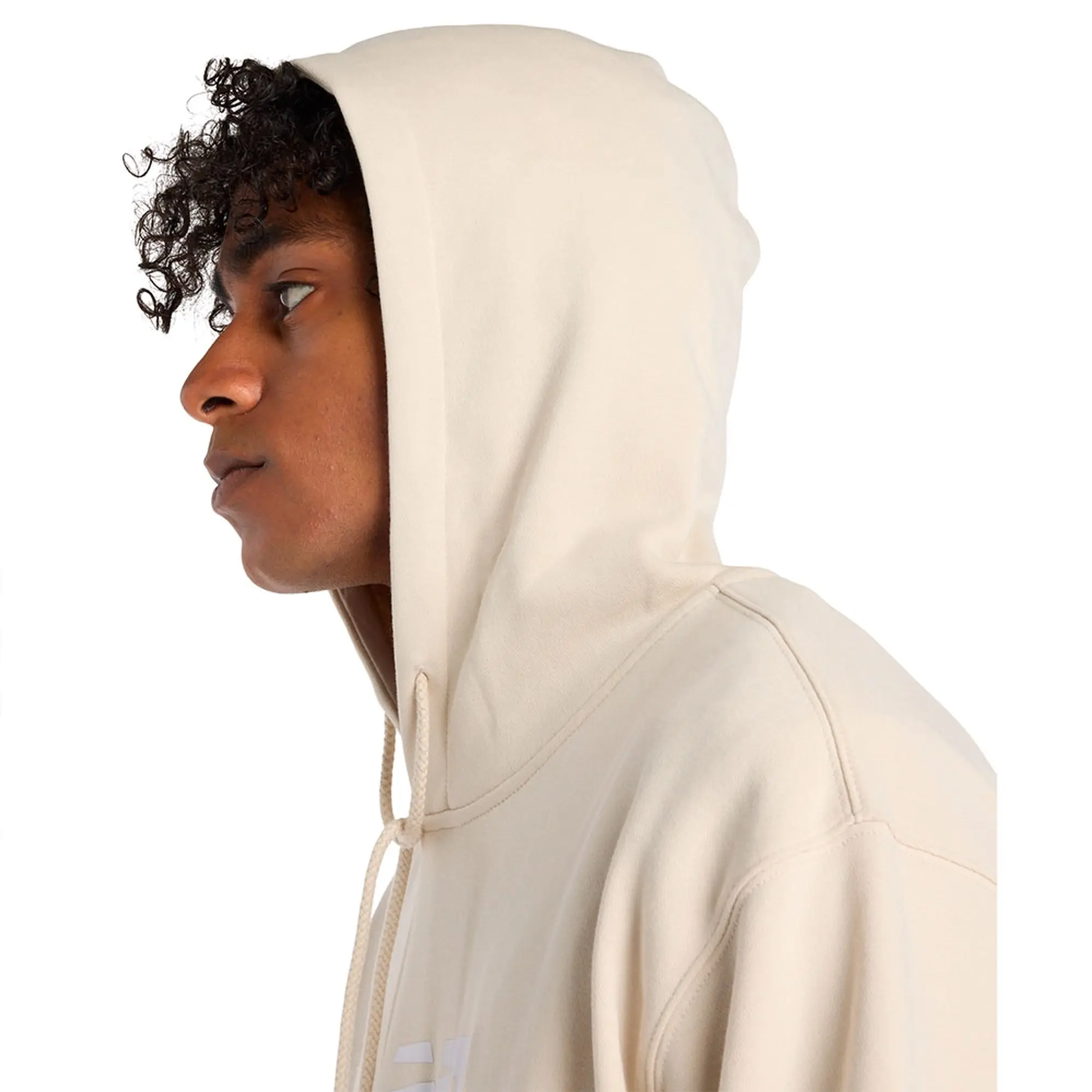New Balance Stacked Logo French Terry Hoodie