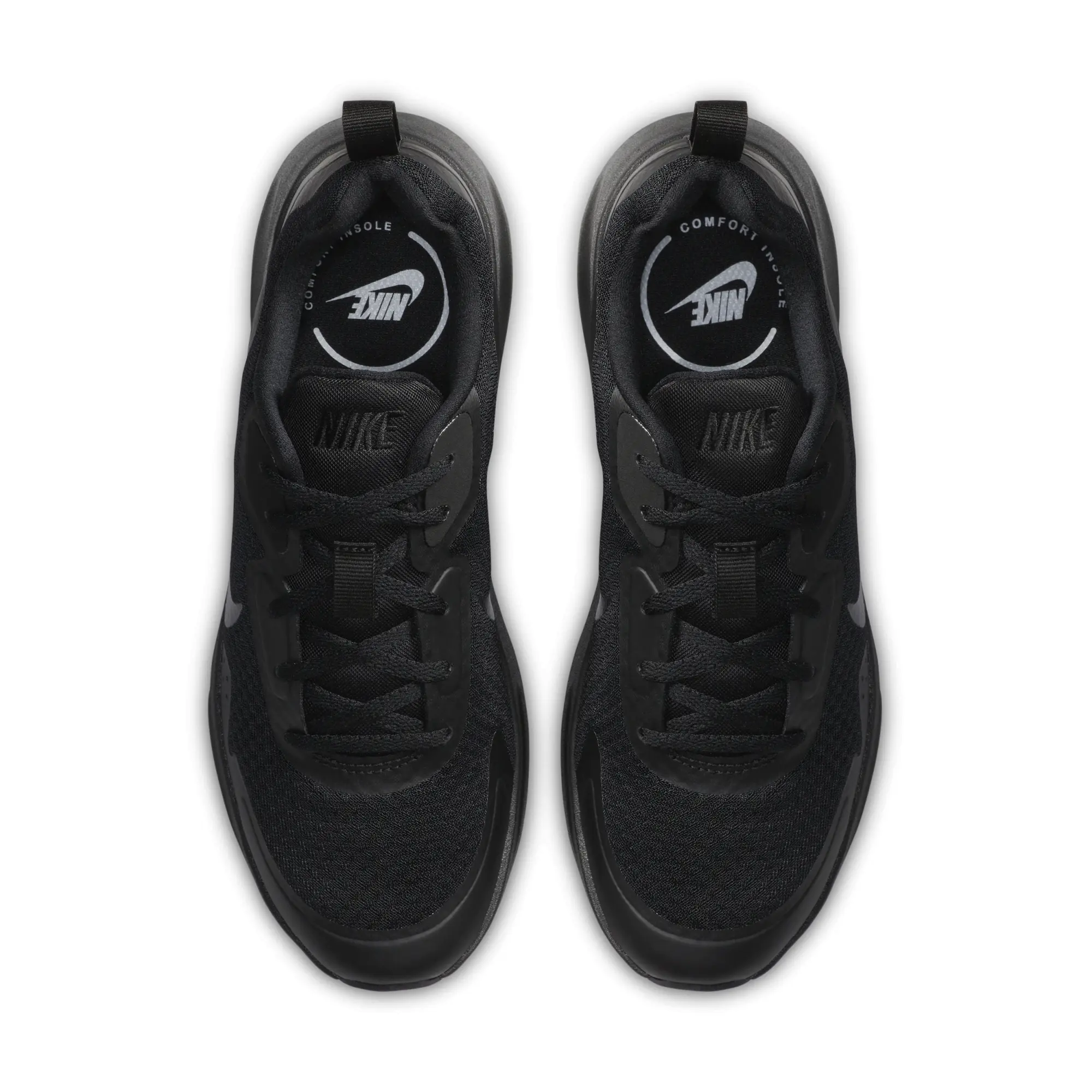 Black womans nike trainers best sale