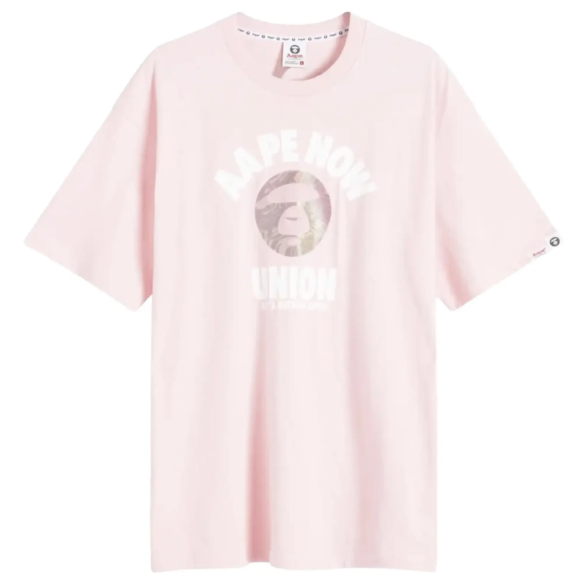 AAPE By A Bathing Ape Union T-Shirt, Pink
