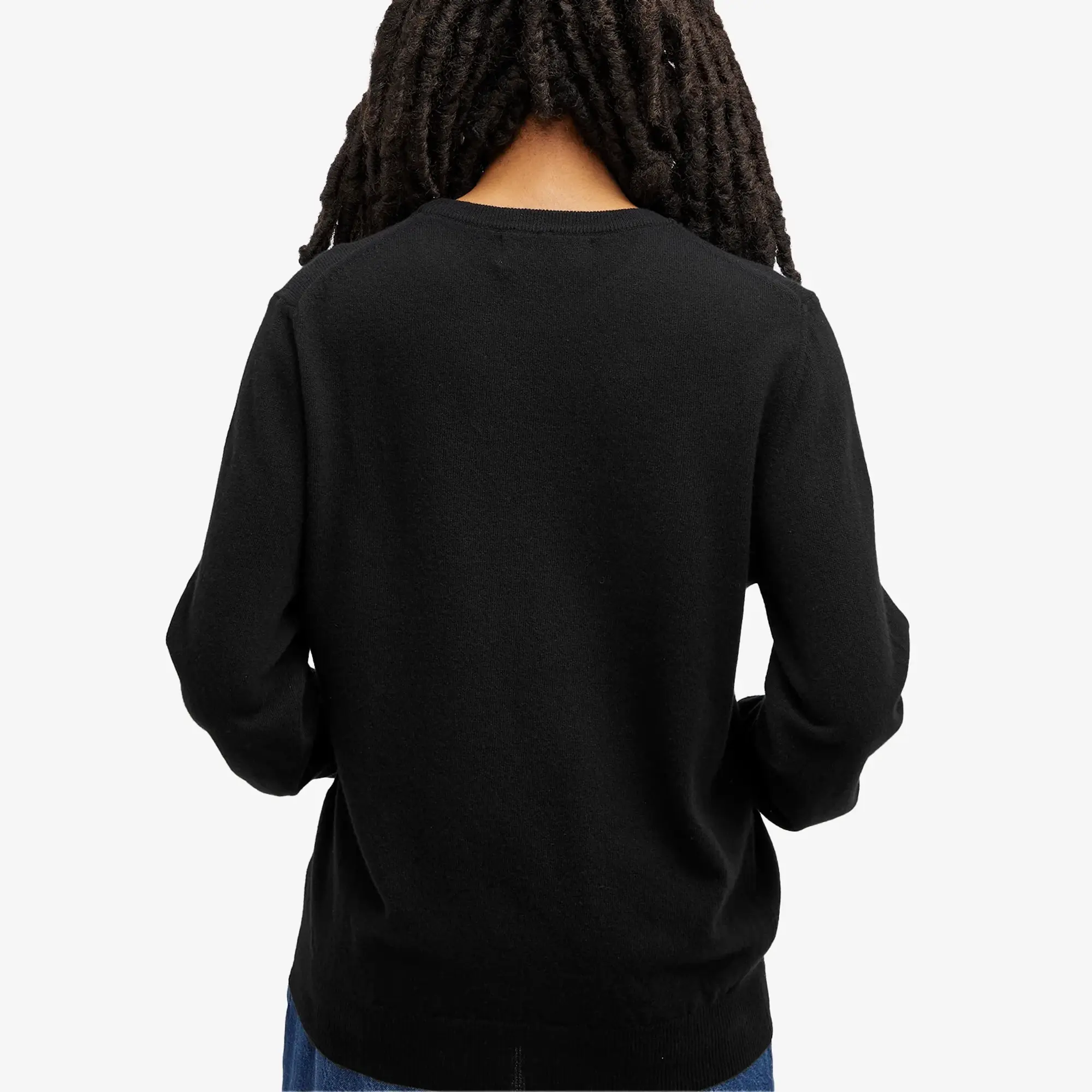 Fiorucci Women's Angel Patch Oversized Sweater Black