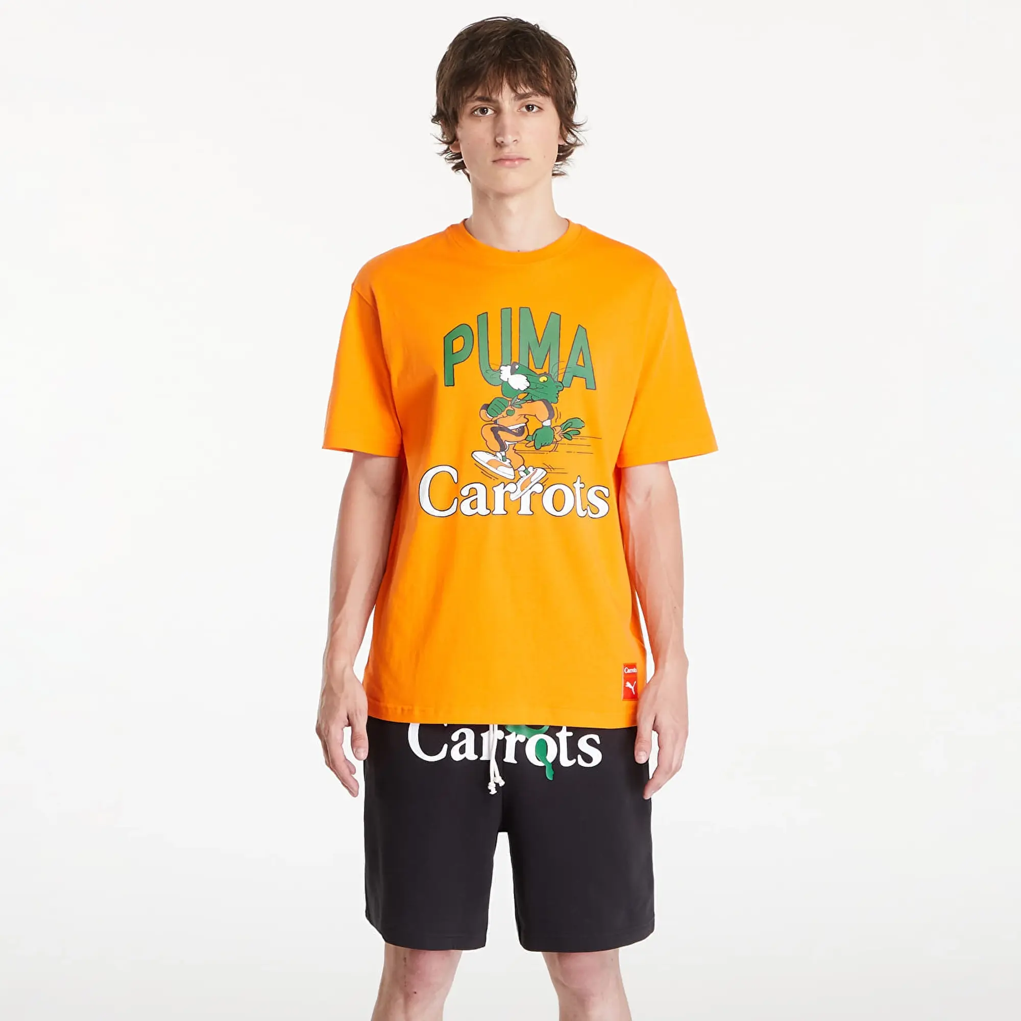 PUMA x Carrots Men's Graphic T-Shirt, Rickie Orange