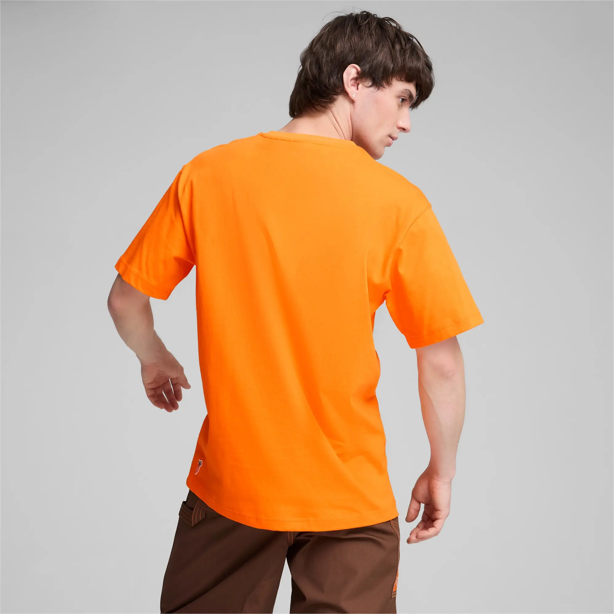 PUMA x Carrots Men's Graphic T-Shirt, Rickie Orange