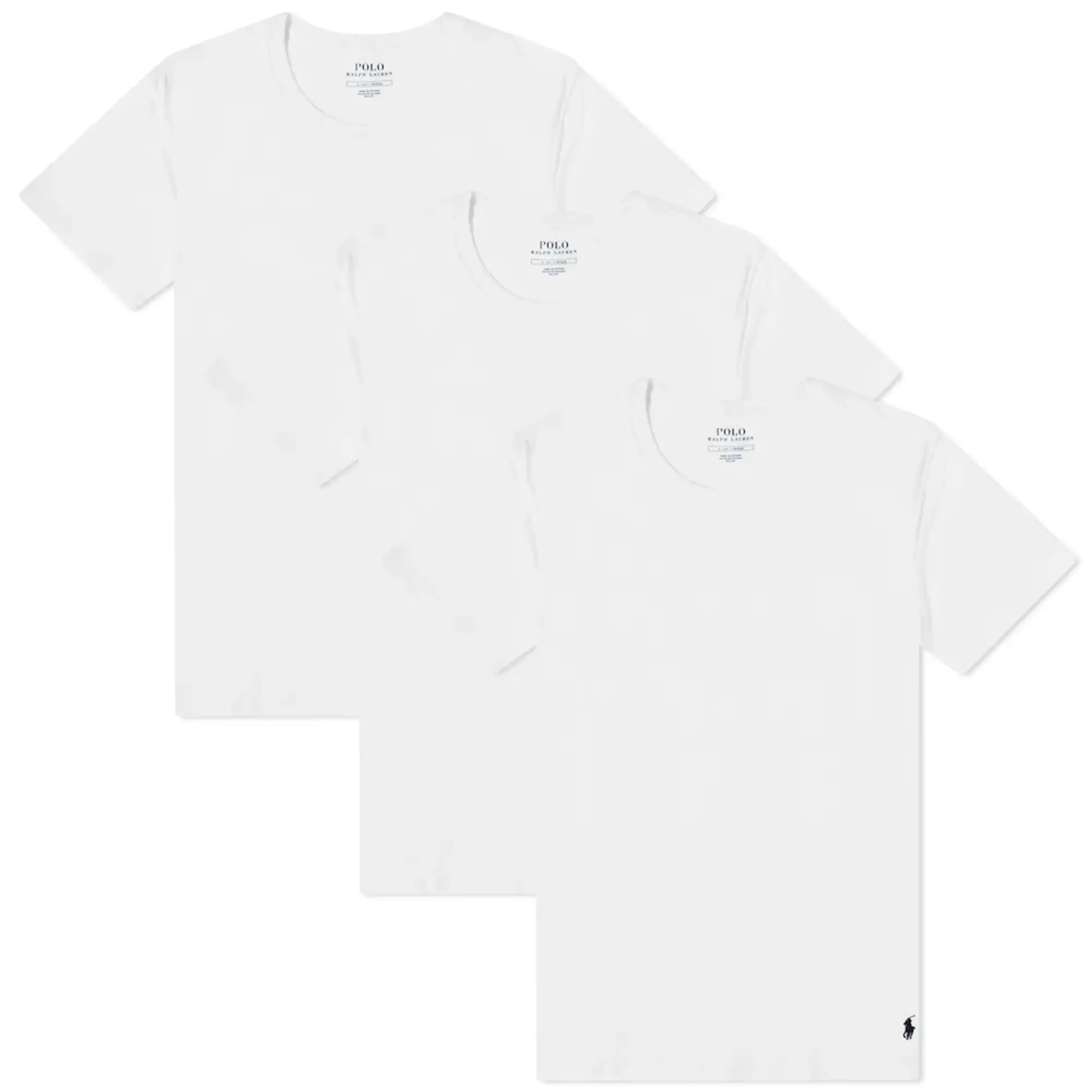 Polo Ralph Lauren CREW UNDERSHIRT 3-PACK