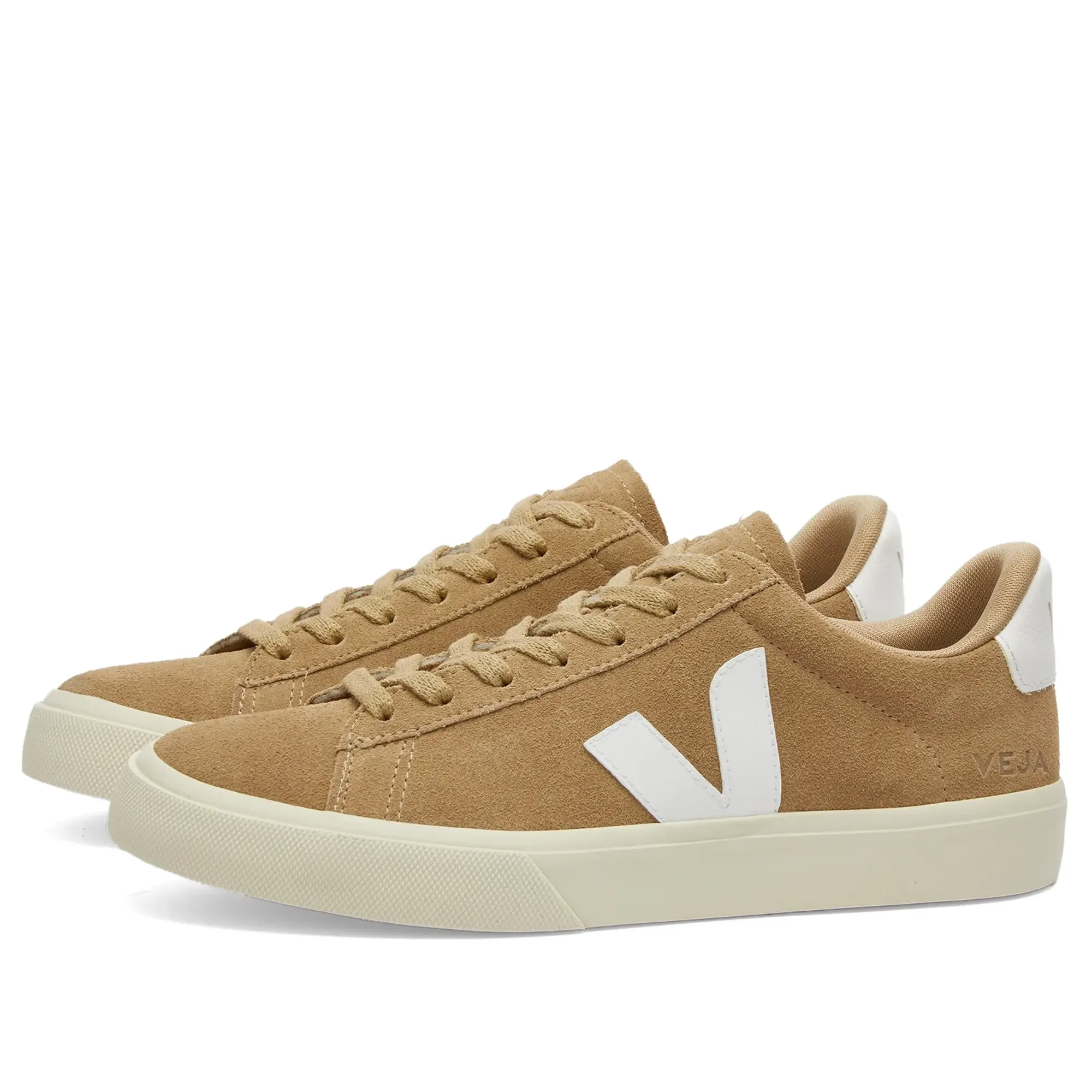 Veja Women's Campo Suede Sneaker Dune White