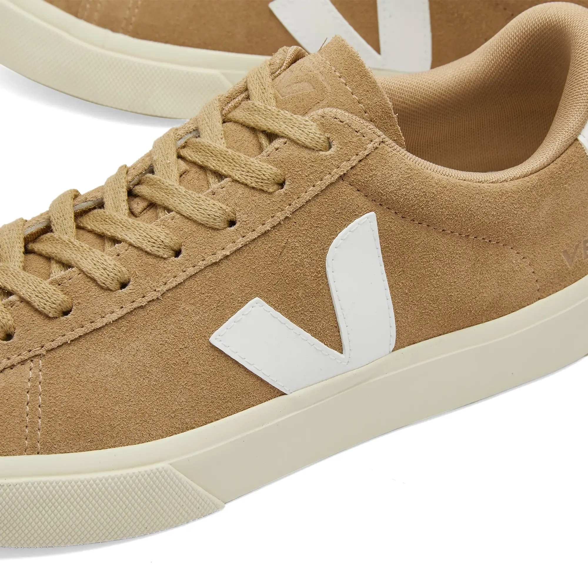 Veja Women's Campo Suede Sneaker Dune White