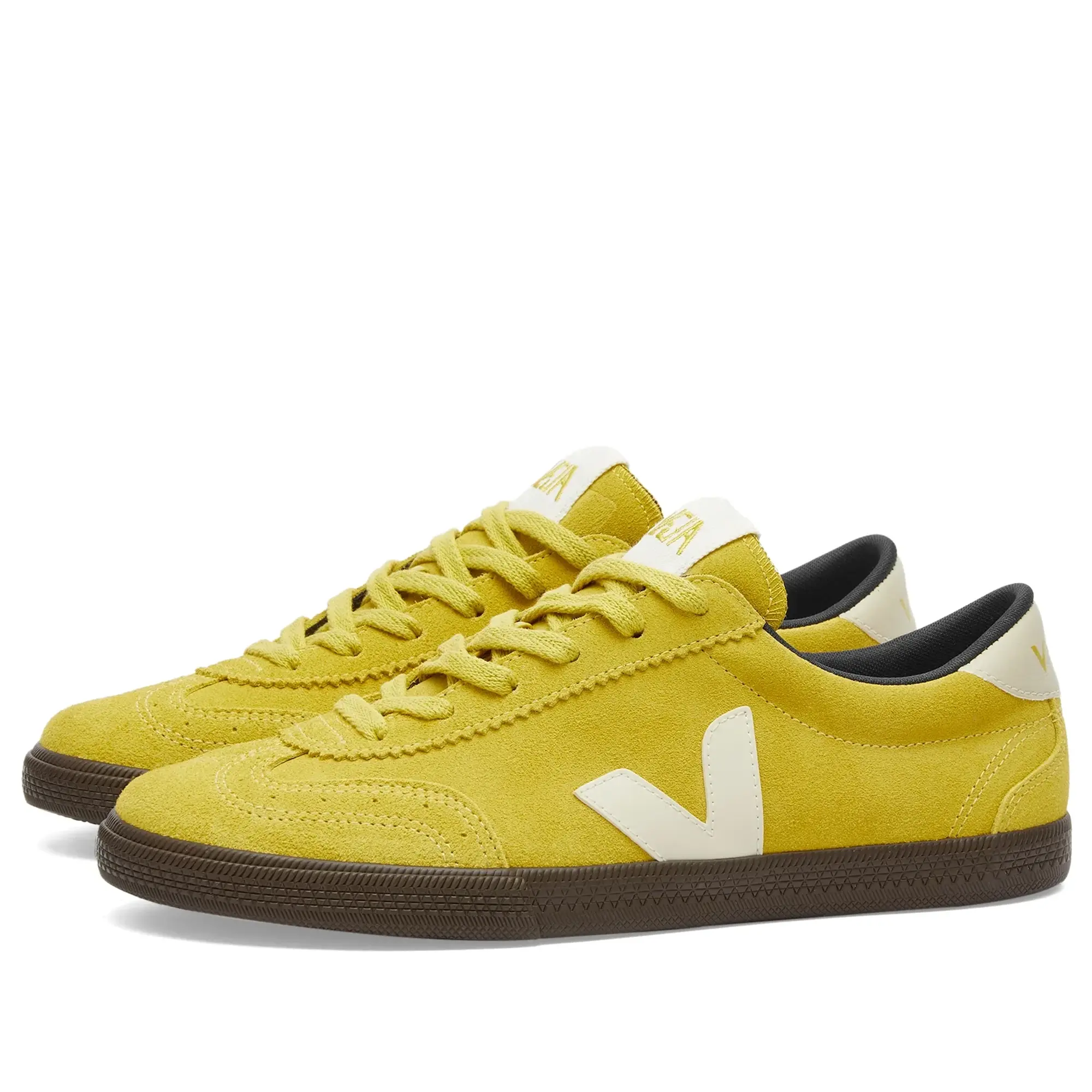 Veja Women's Volley Suede Sneaker Liquor Pierre Eagle