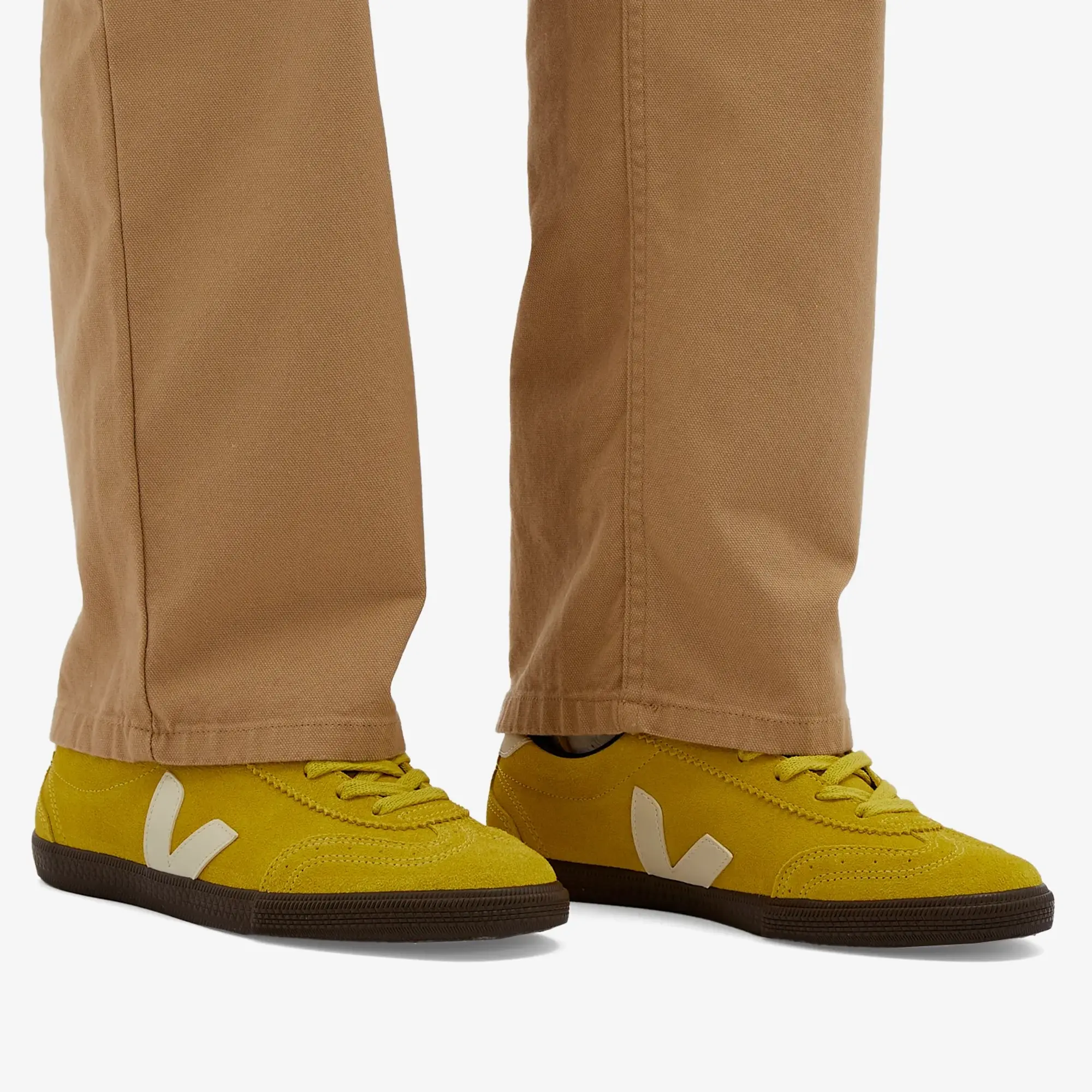 Veja Women's Volley Suede Sneaker Liquor Pierre Eagle