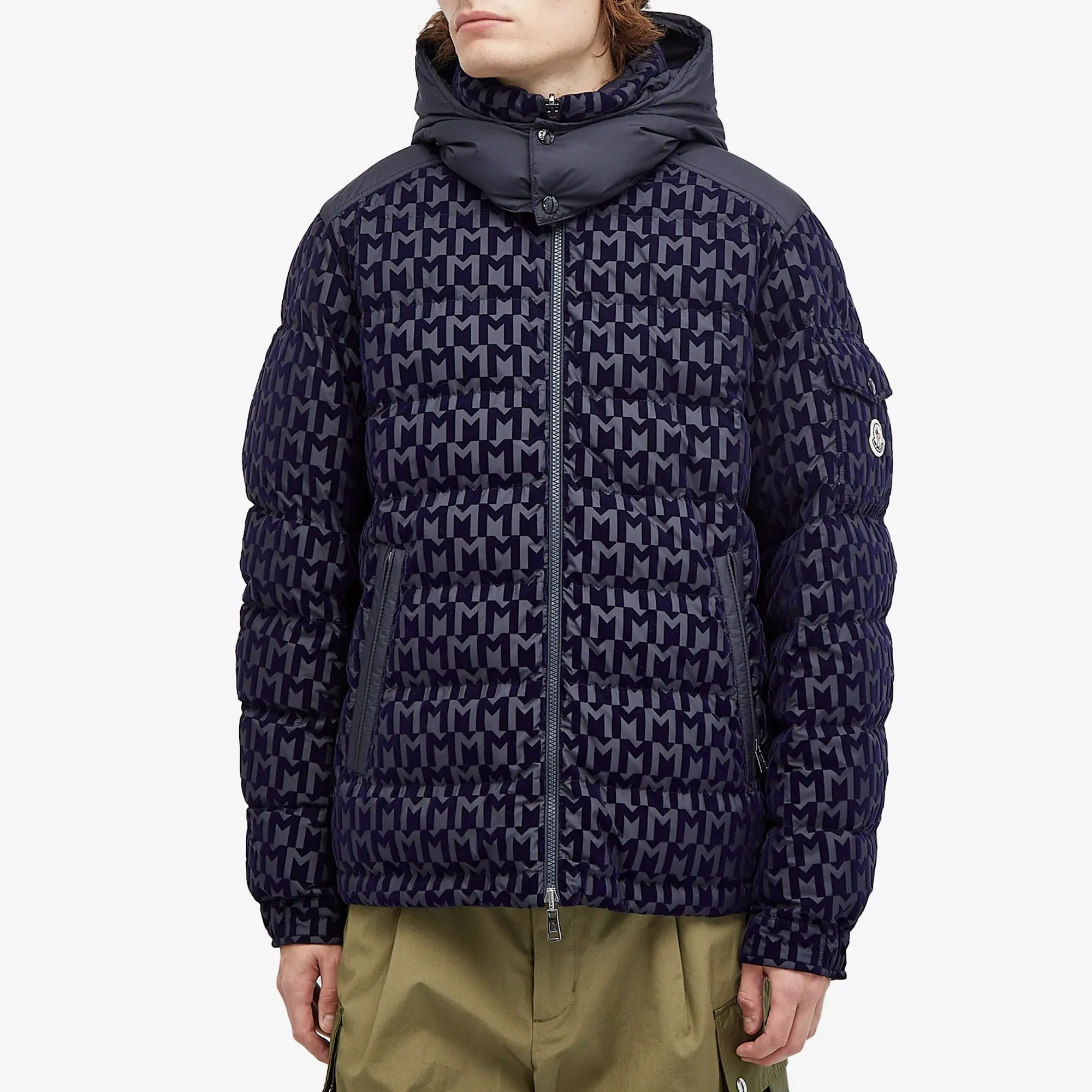 M*5様 大人もOK 12a Moncler Hattab navy Moncler Grenoble Isorno Down Puffer Jacket | Blue | FARFETCH RO