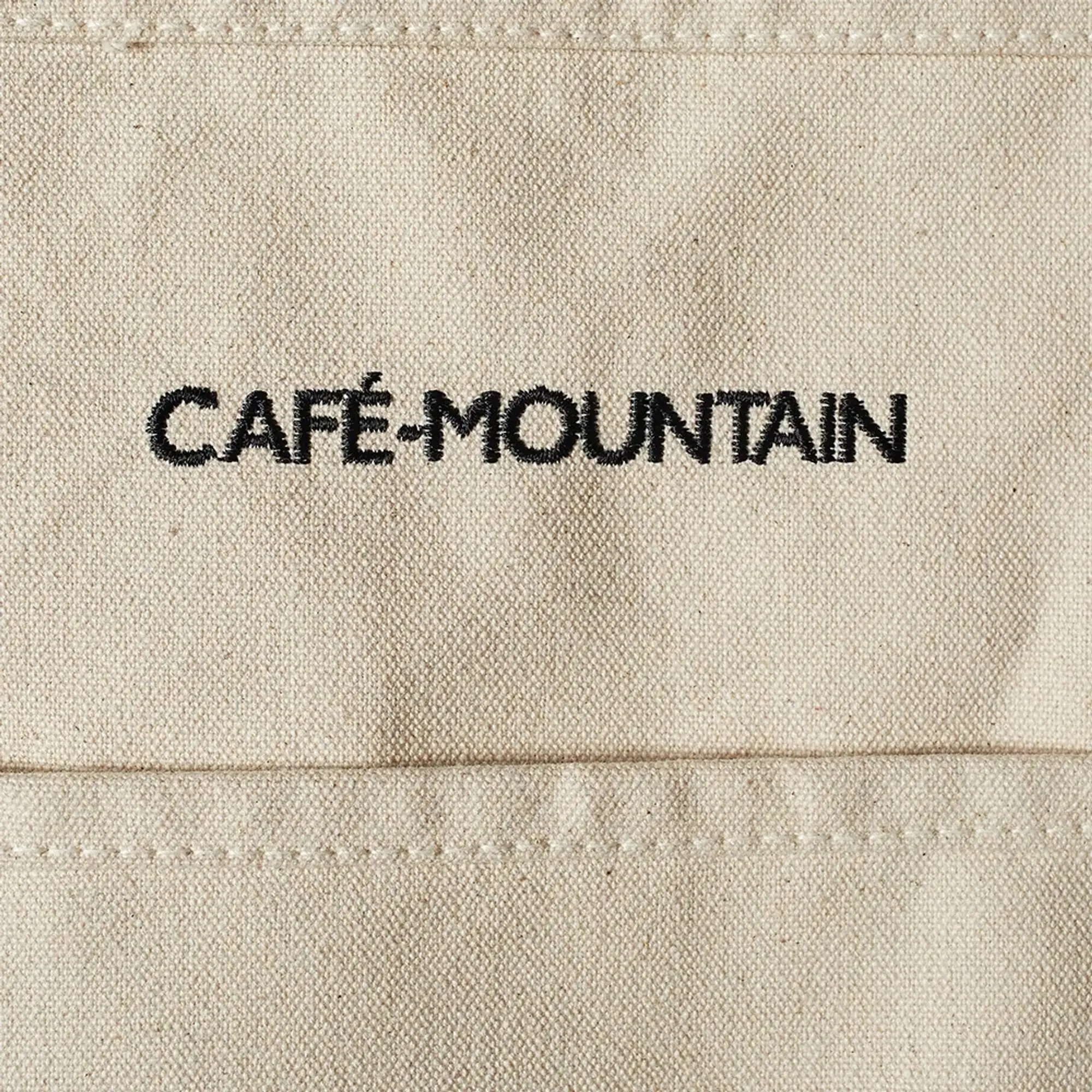 Café Mountain Men's 1960 Tote Bag Natural/Black