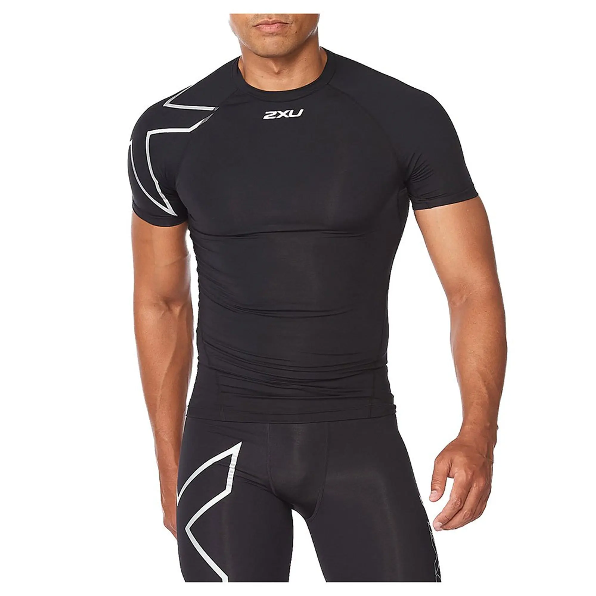 2xu Core Compression Short Sleeve T-shirt  - Black