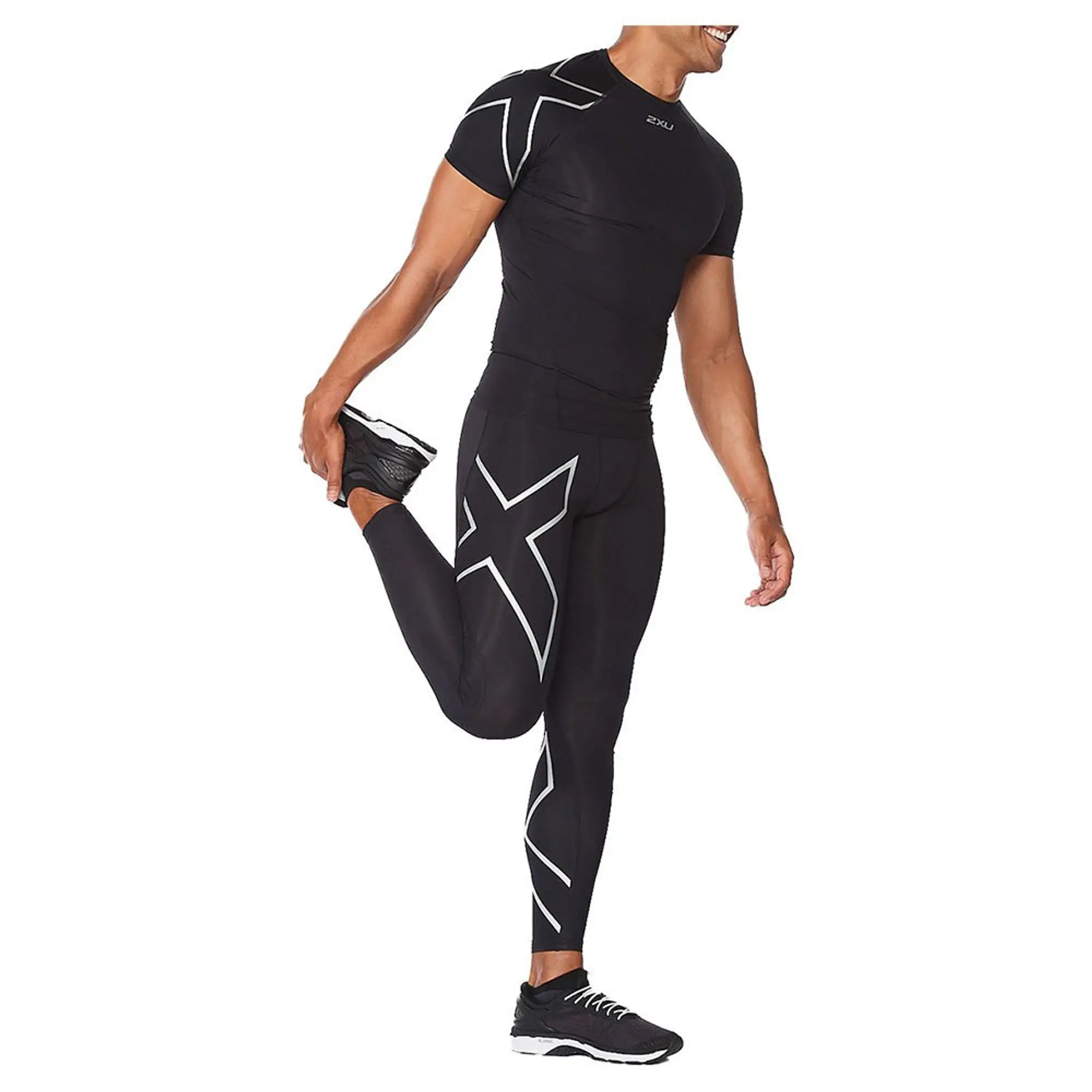 2xu Core Compression Short Sleeve T-shirt  - Black
