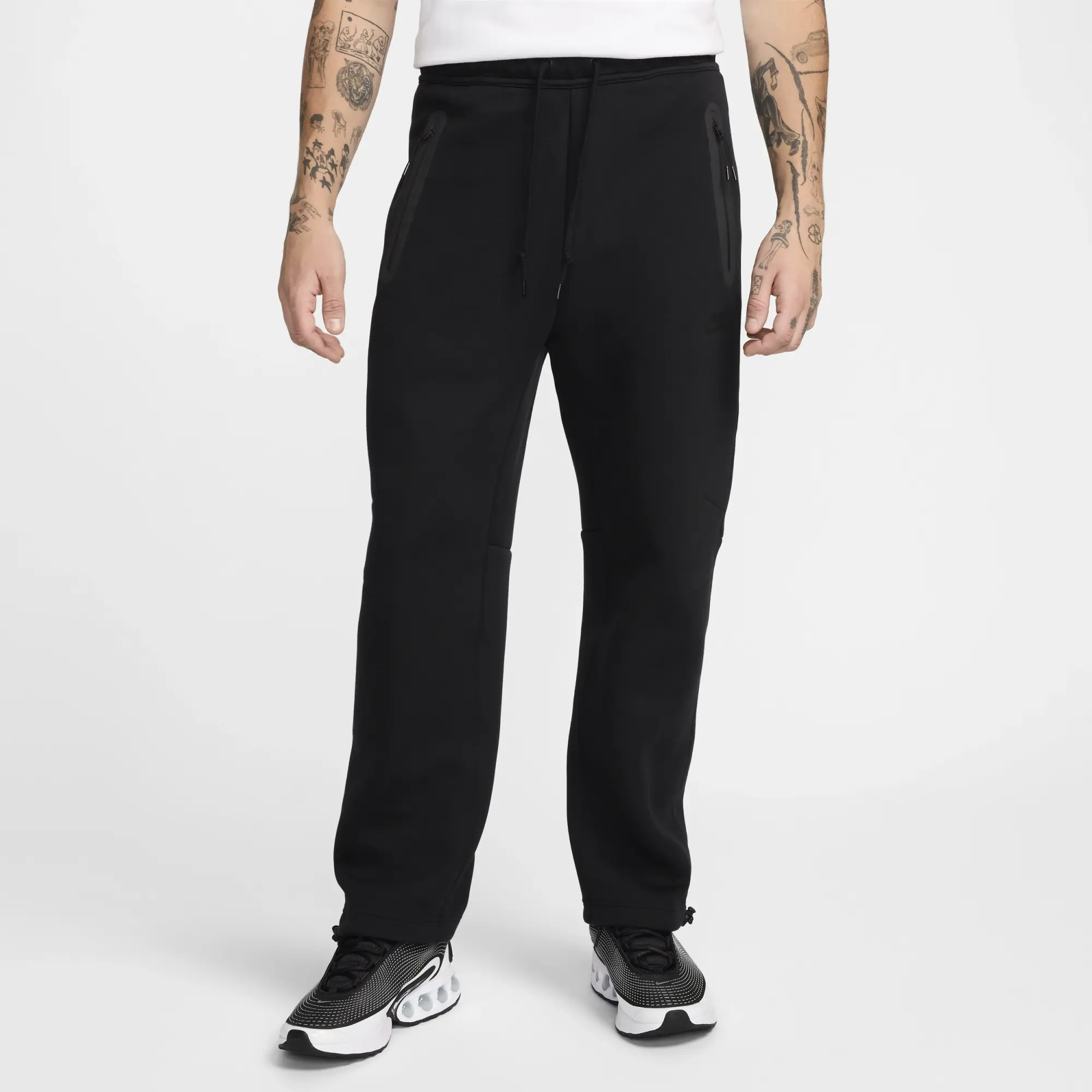 Nike Tech Overhead Fleece Pant - Black - Size 2XL - Black