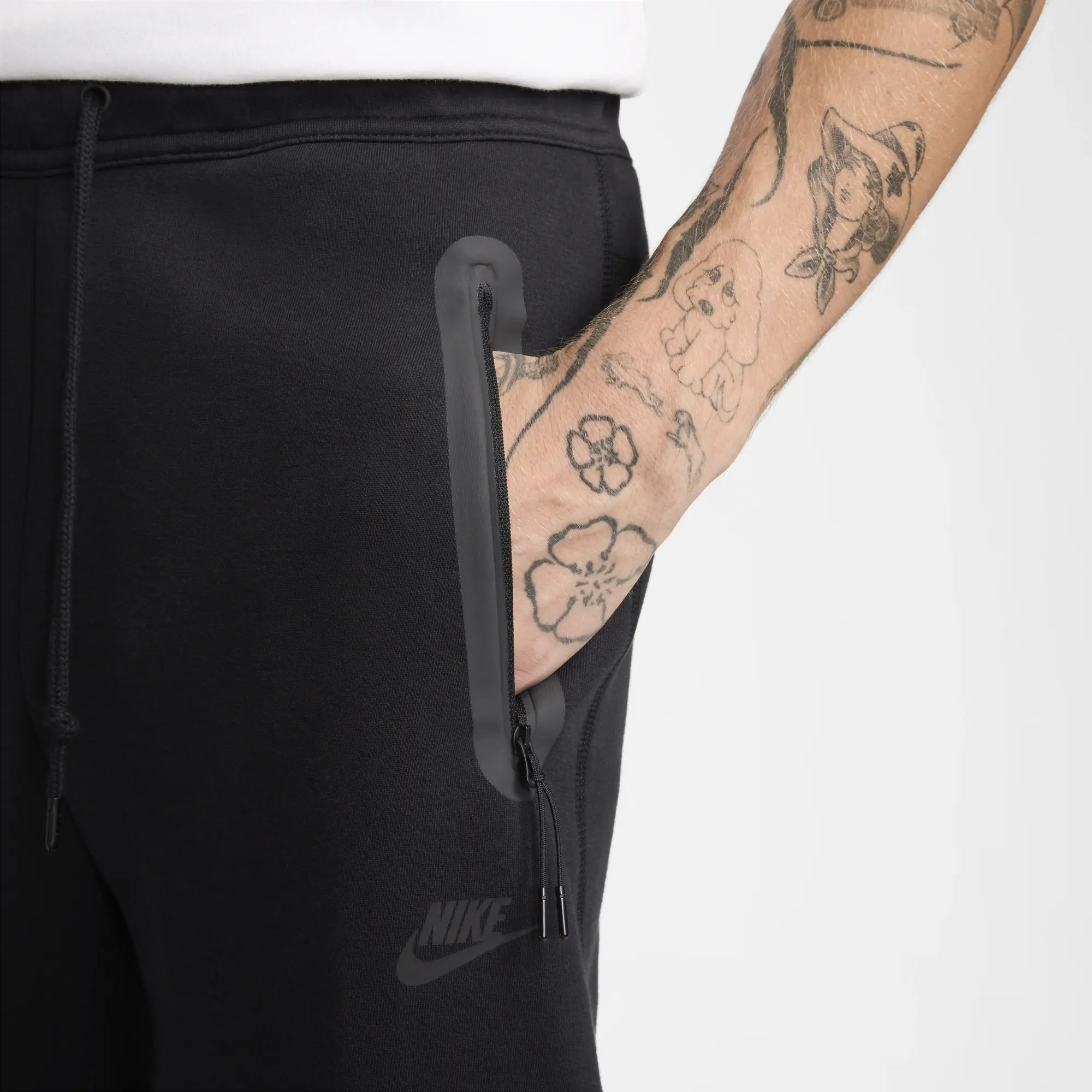 Nike Tech Overhead Fleece Pant - Black - Size 2XL - Black