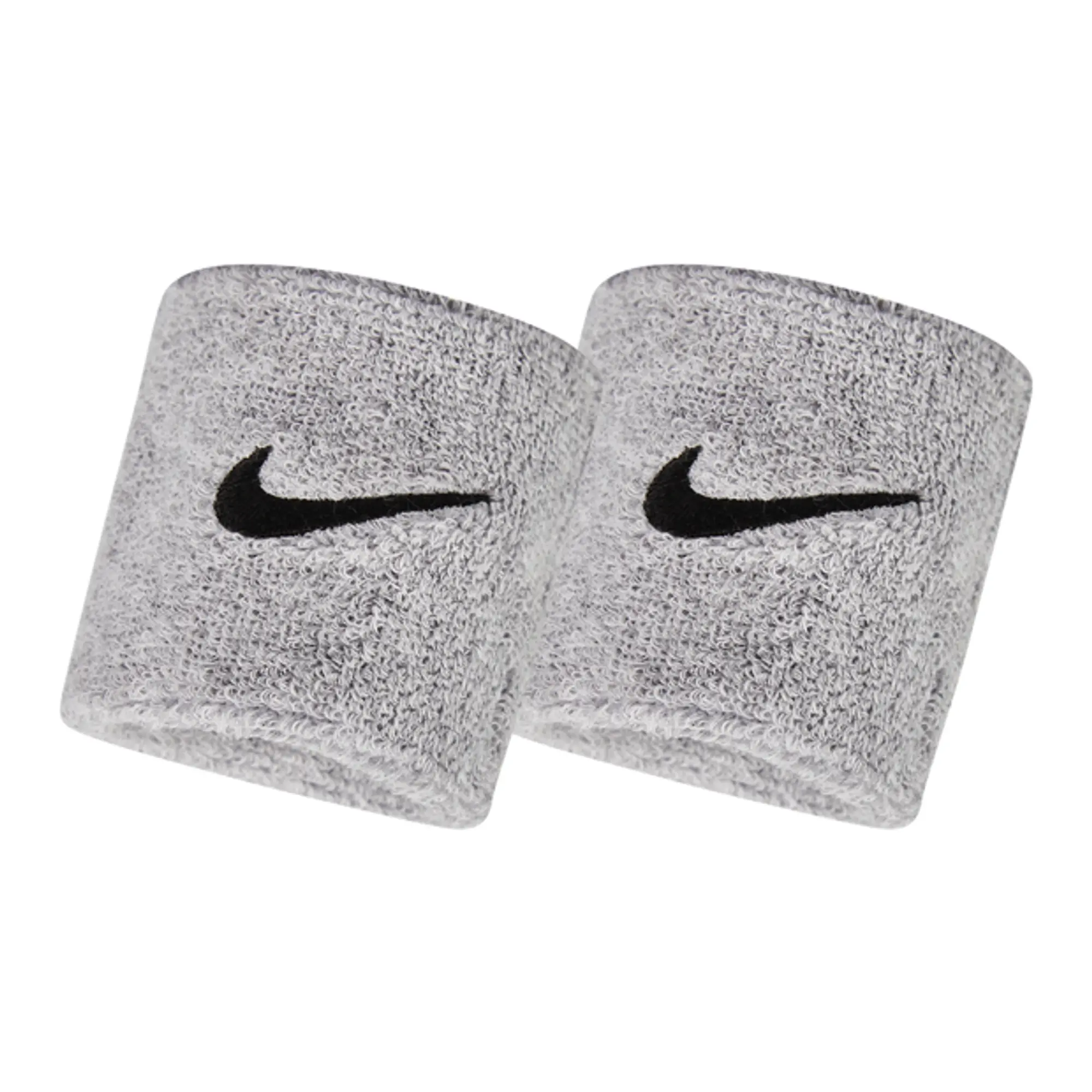 Nike Swoosh Wristband 2 Pack Grey