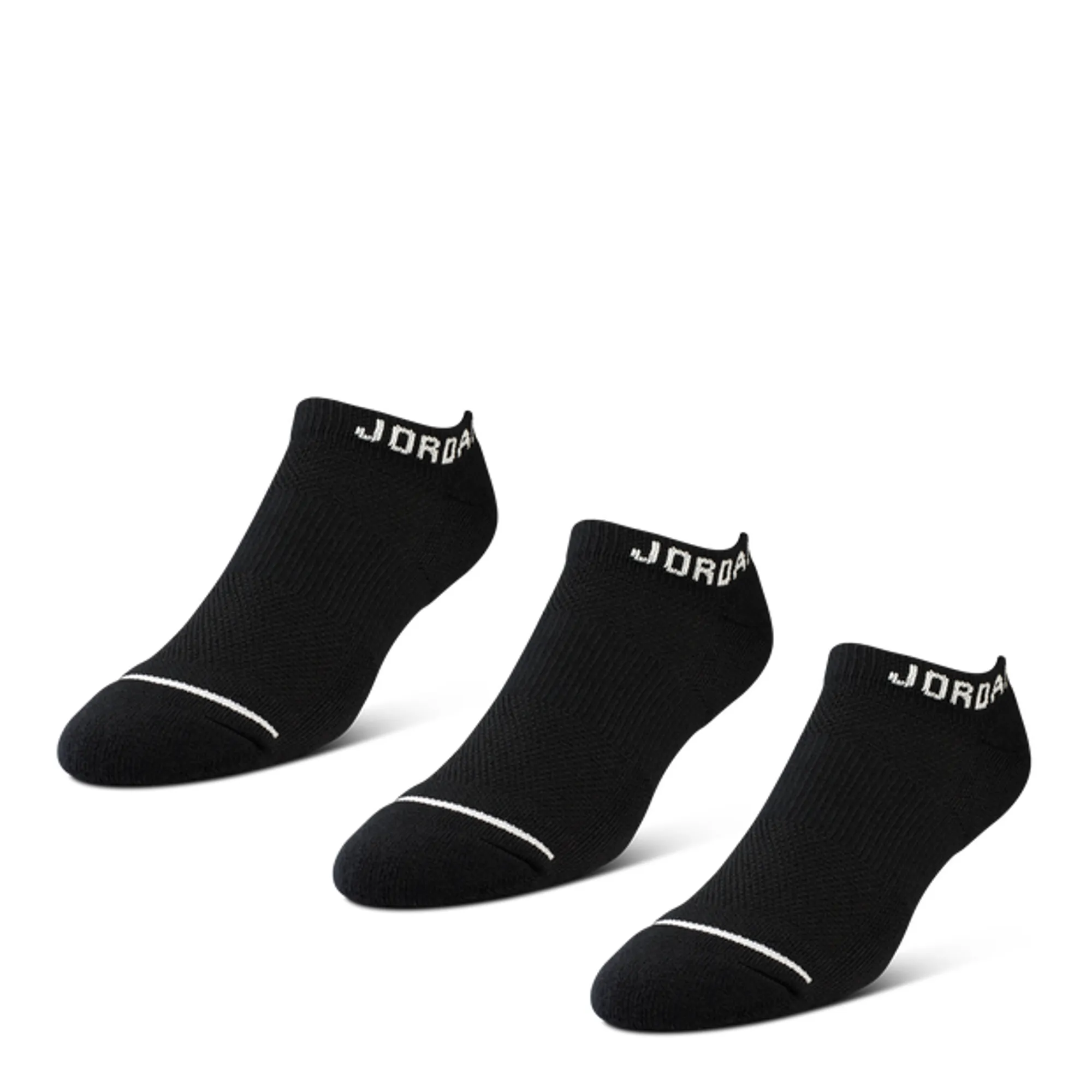 Nike Jordan Jordan No Show 3 Pack - Black