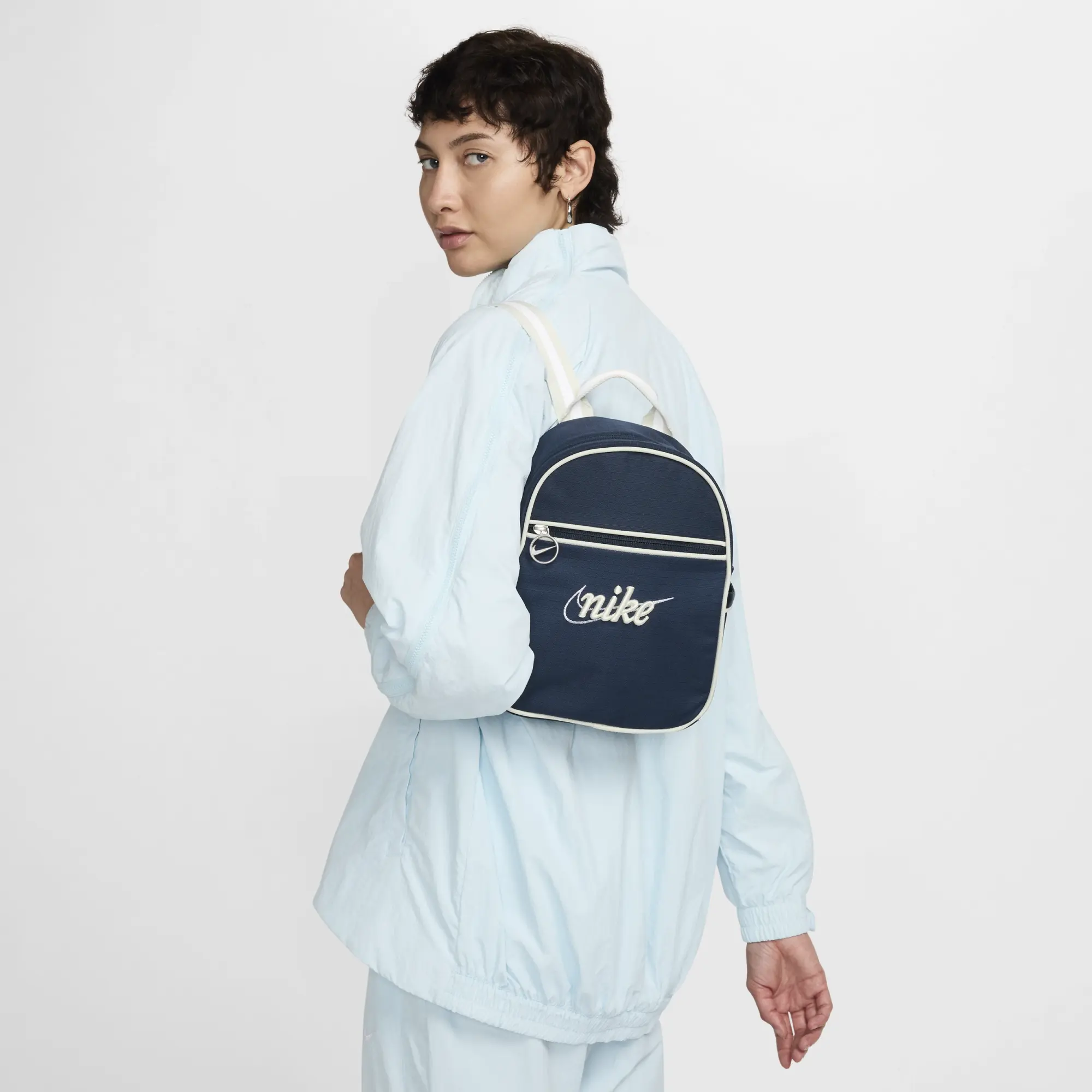◇Nike◇ Sportswear Futura 365 Mini Backpack 6L Glacier Blue Nike Women's Sportswear Futura 365 Mini Backpack (6L)