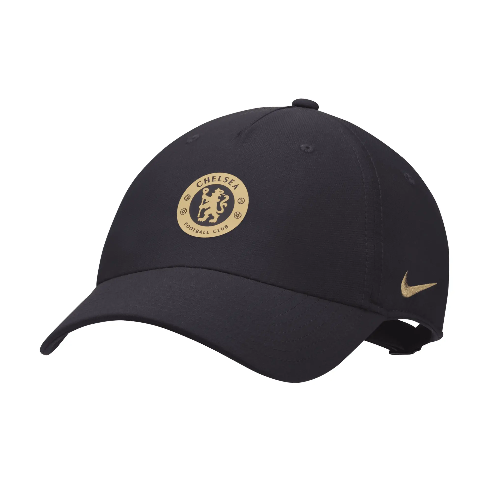 Nike Chelsea Dri-Fit Club Cap - Pitch Blue/Club Gold