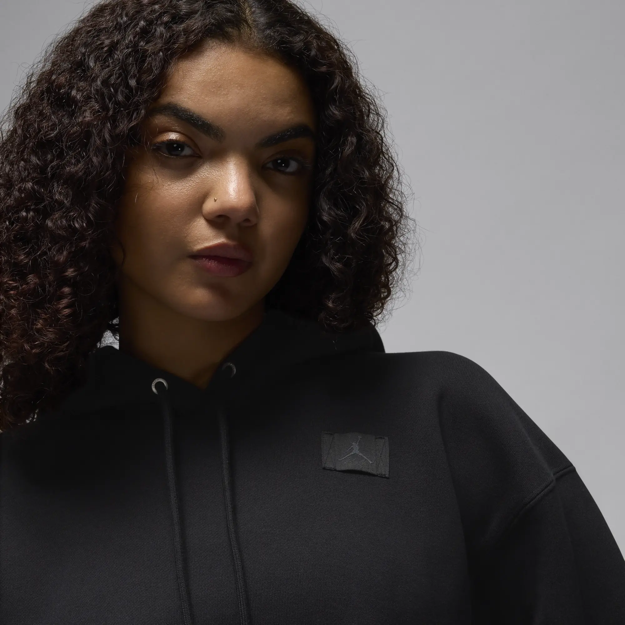 Nike Jordan WMNS Flight Fleece Satin-Lined Pullover Hoodie