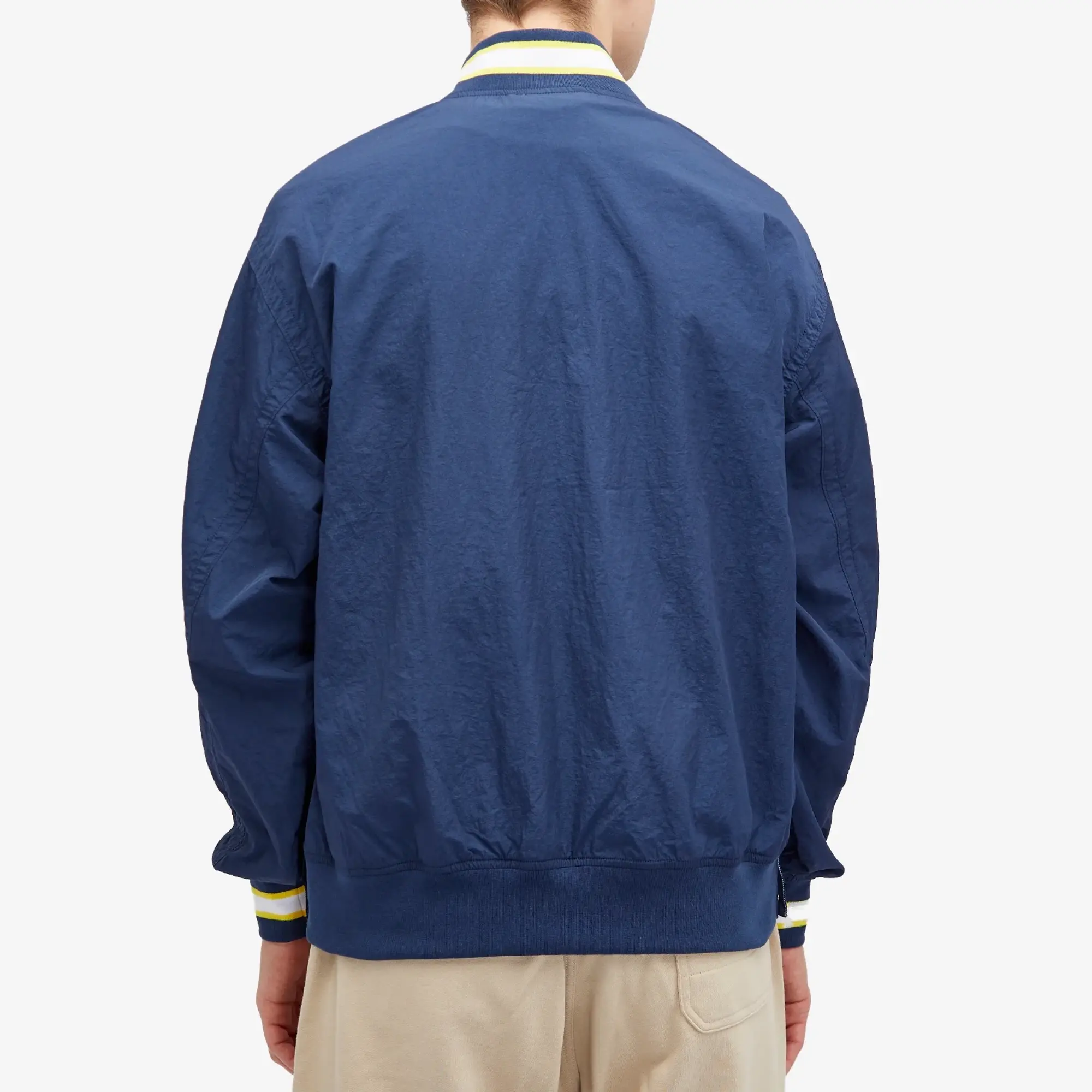 A Bathing Ape AAPE Nyon Training Quarter Zip Navy
