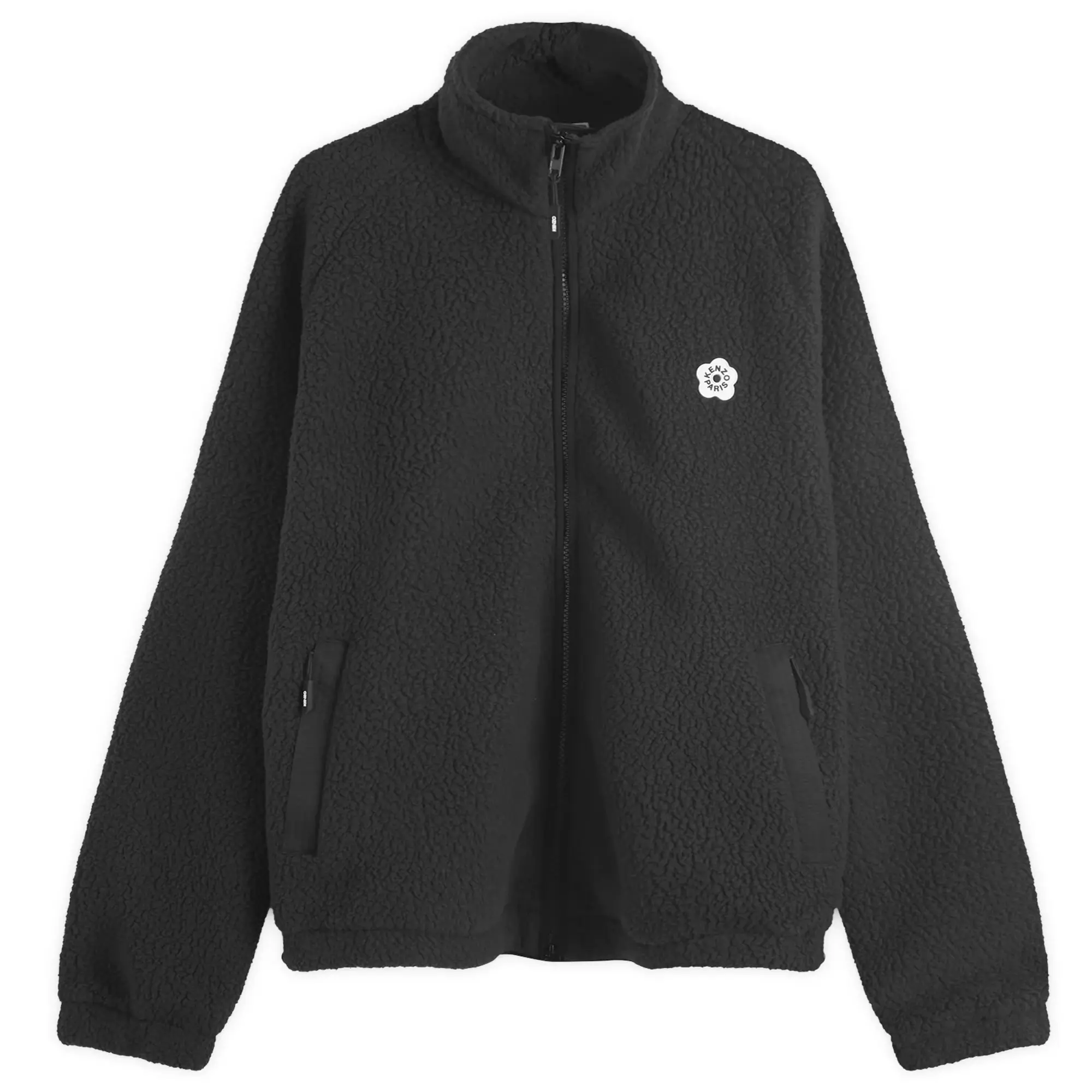 Kenzo Men's Boke Polar Fleece Jacket Black