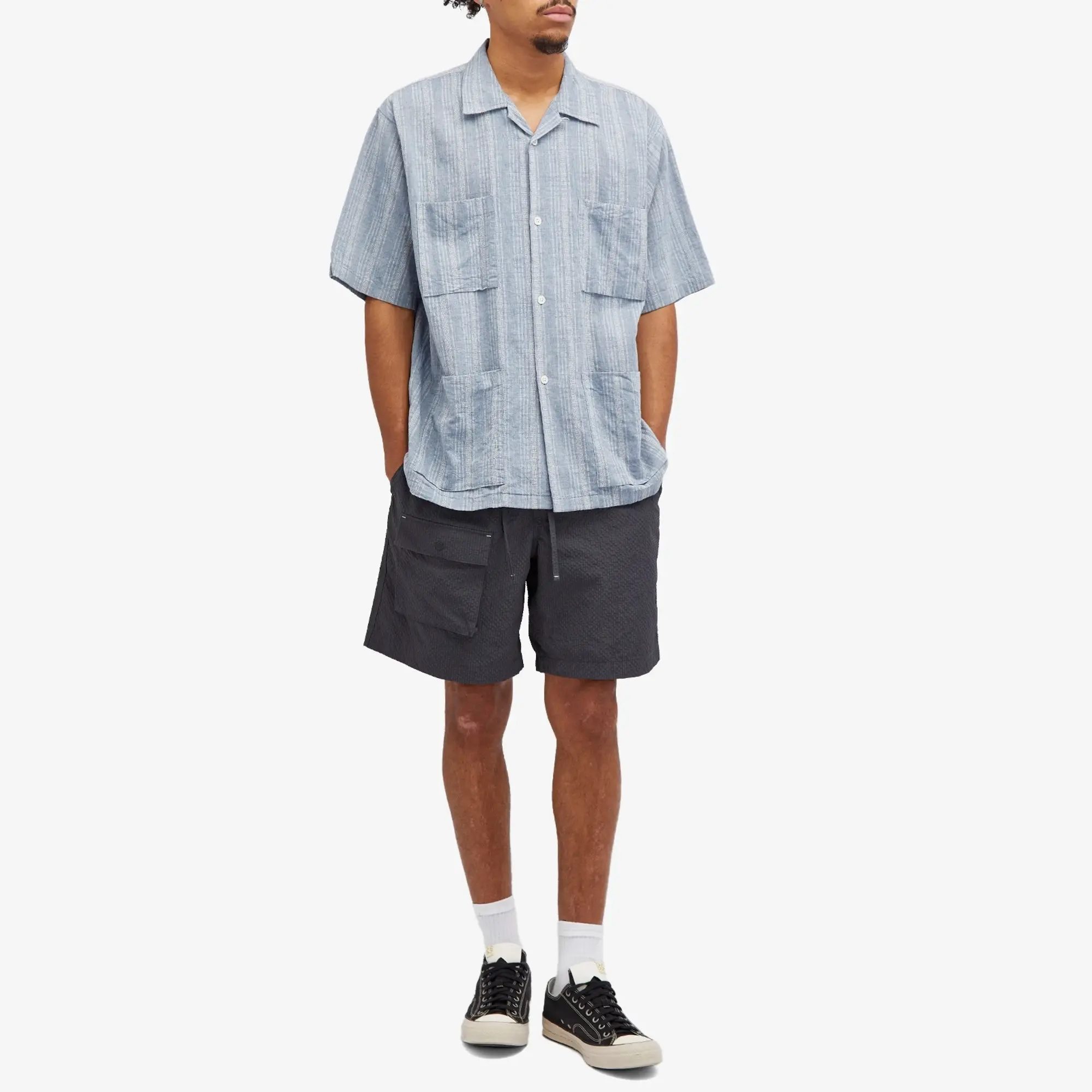 FrizmWORKS Men's Comfortable Banding Shorts Charcoal