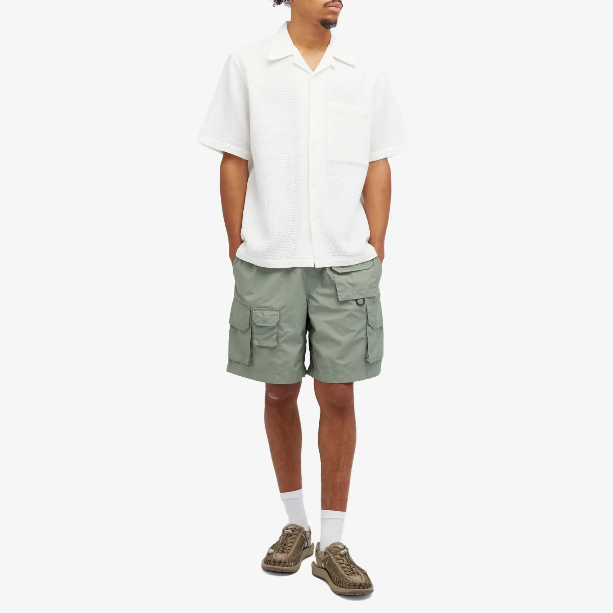 FrizmWORKS Men's Nyco Fishing Shorts Light Olive