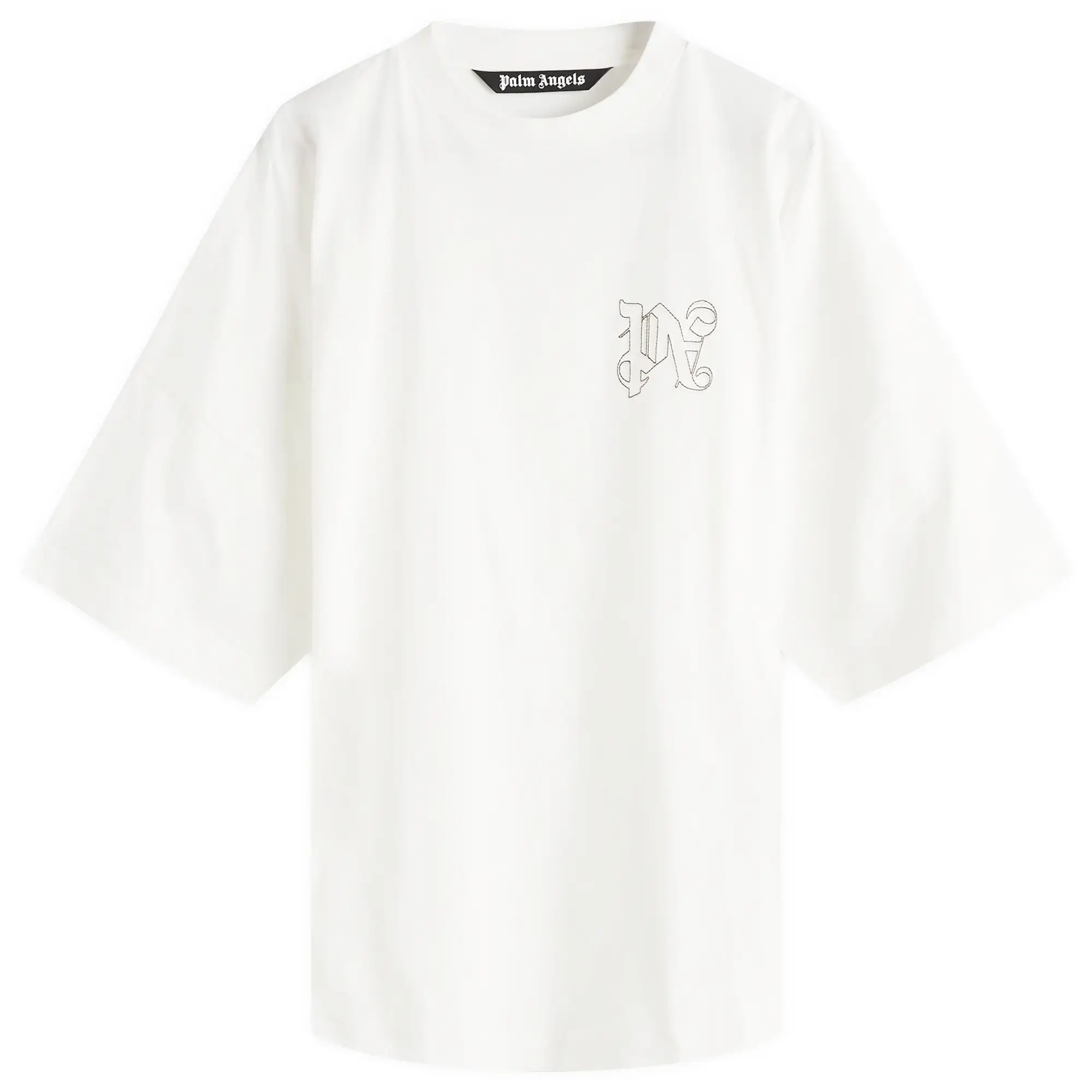 Palm Angels Men's Monogram T-Shirt White