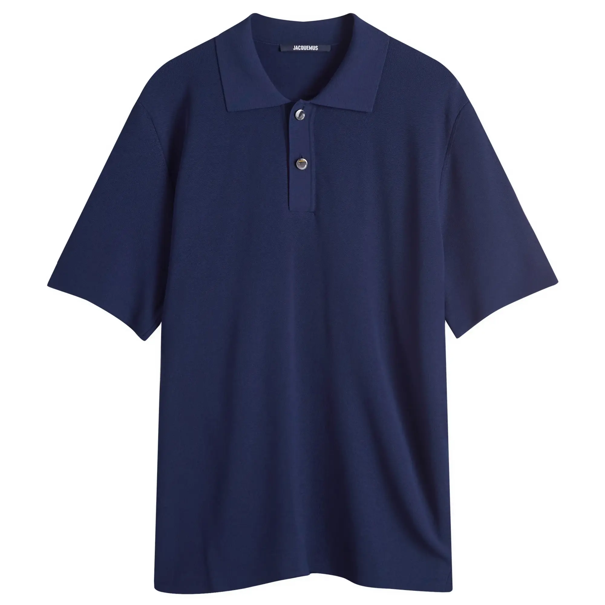 Jacquemus Men's Maille Knit Polo Dark Navy