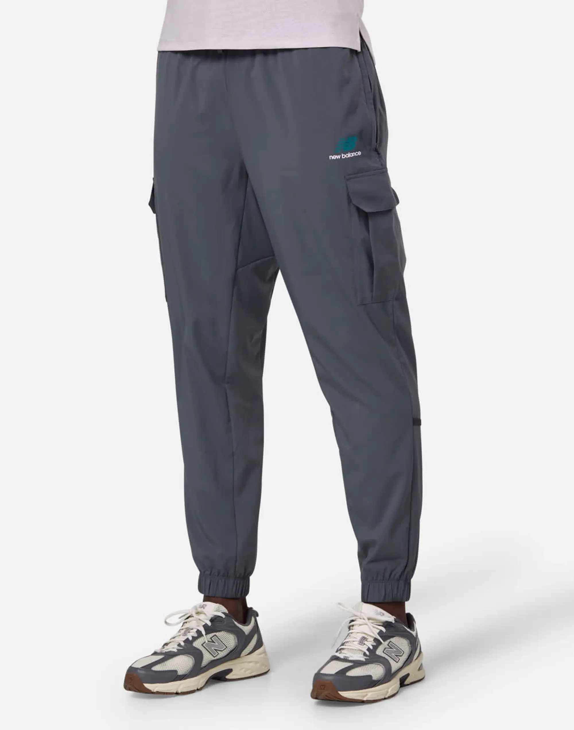 New Balance Classics Men Pants - Grey