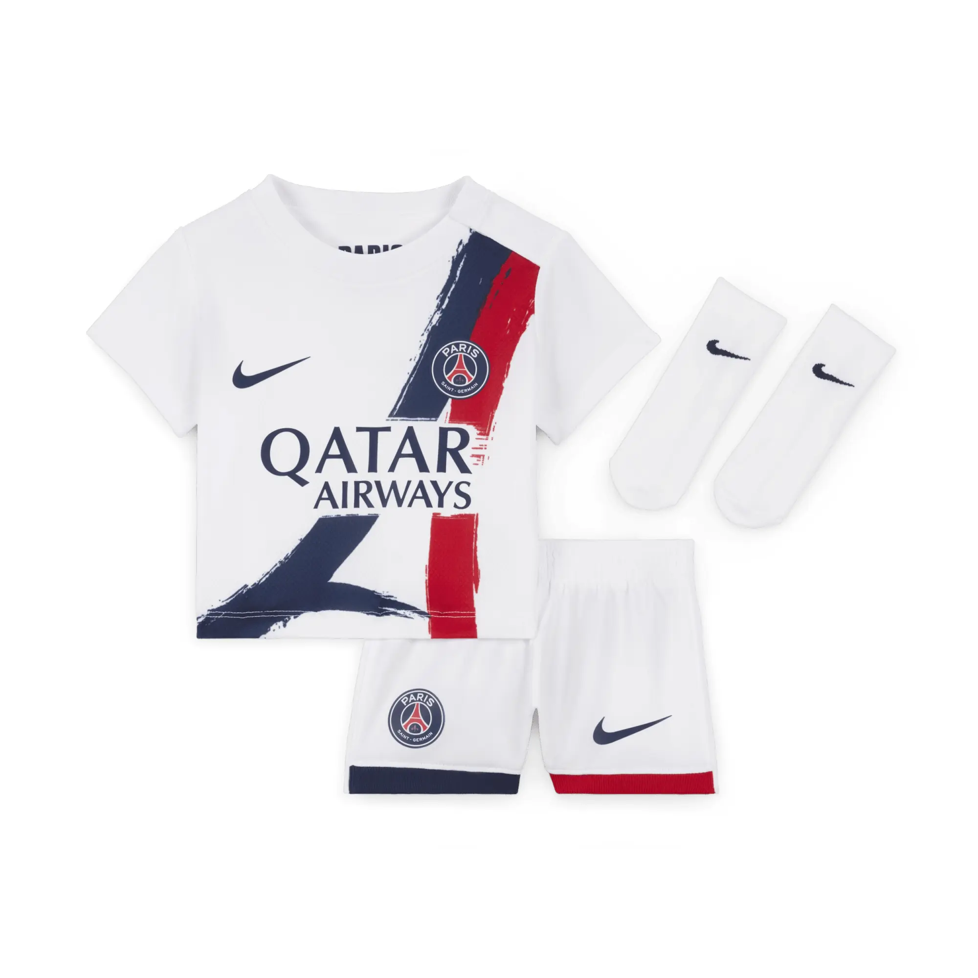 Nike Paris Saint Germain Baby SS Away Mini Kit 2024/25