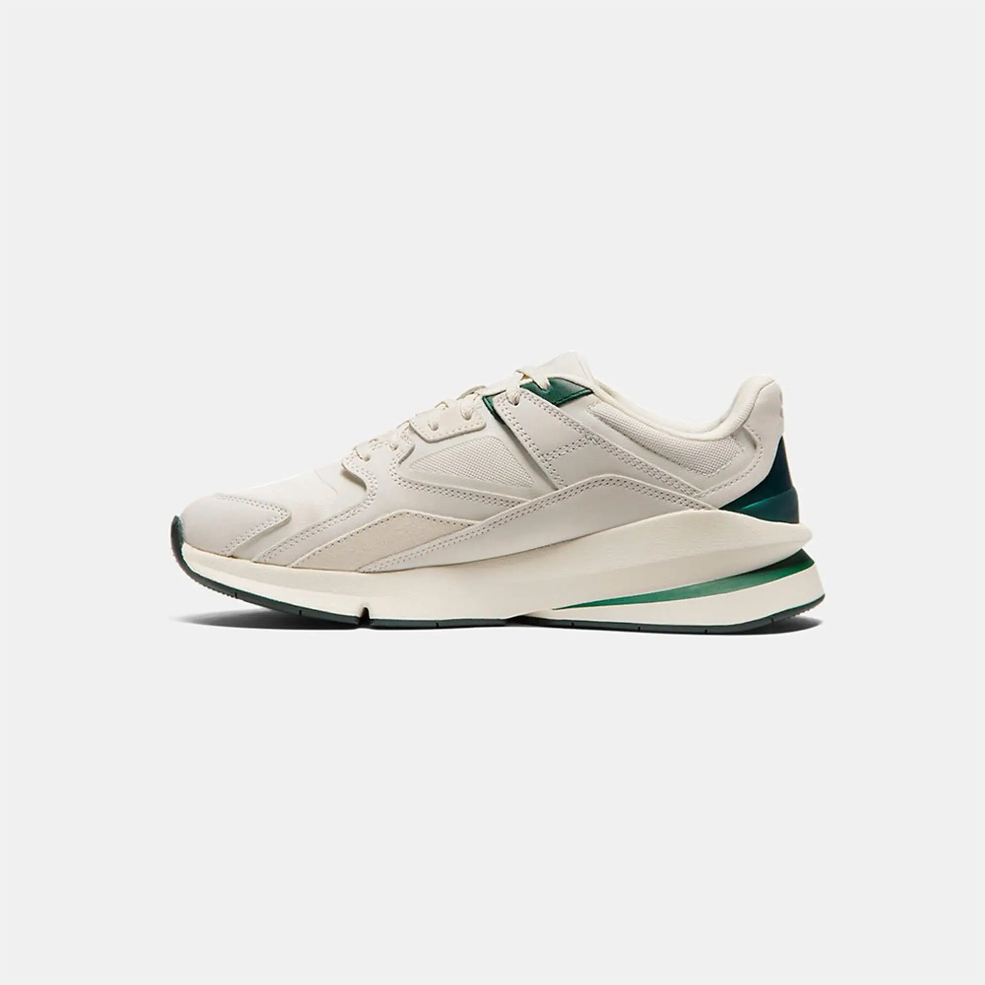 Unisex  Under Armour  Forge 96 Shoes White Quartz / Stone / Forest Green 5