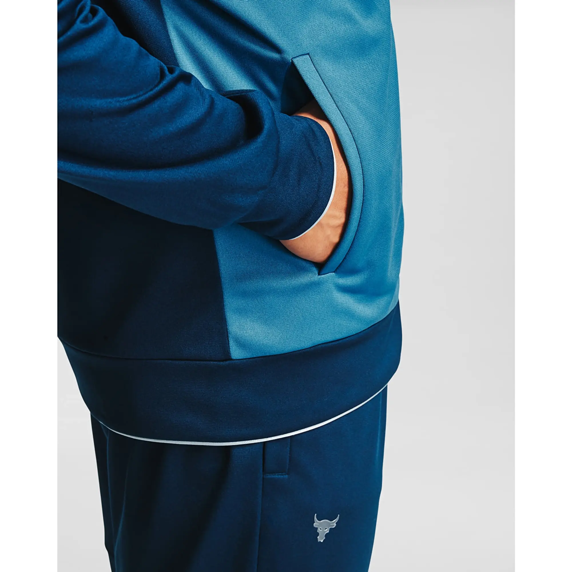 Jacket Under Armour Project Rock Knit Track Jacket Navy M