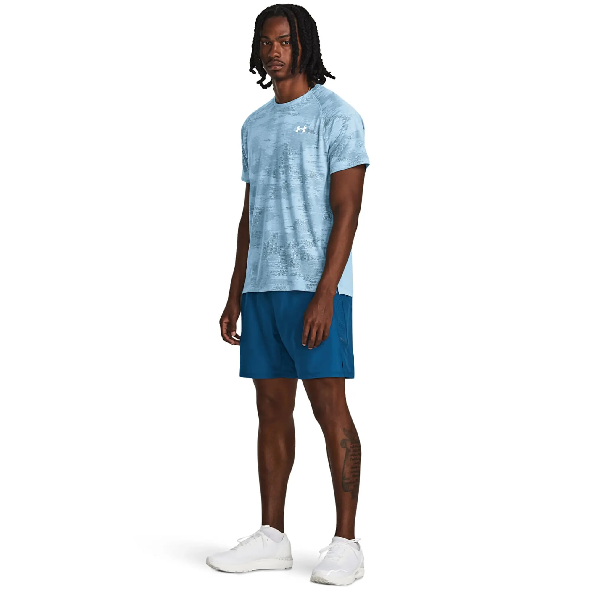 Under Armour Launch Elite 2In1 7'' Short Blue M
