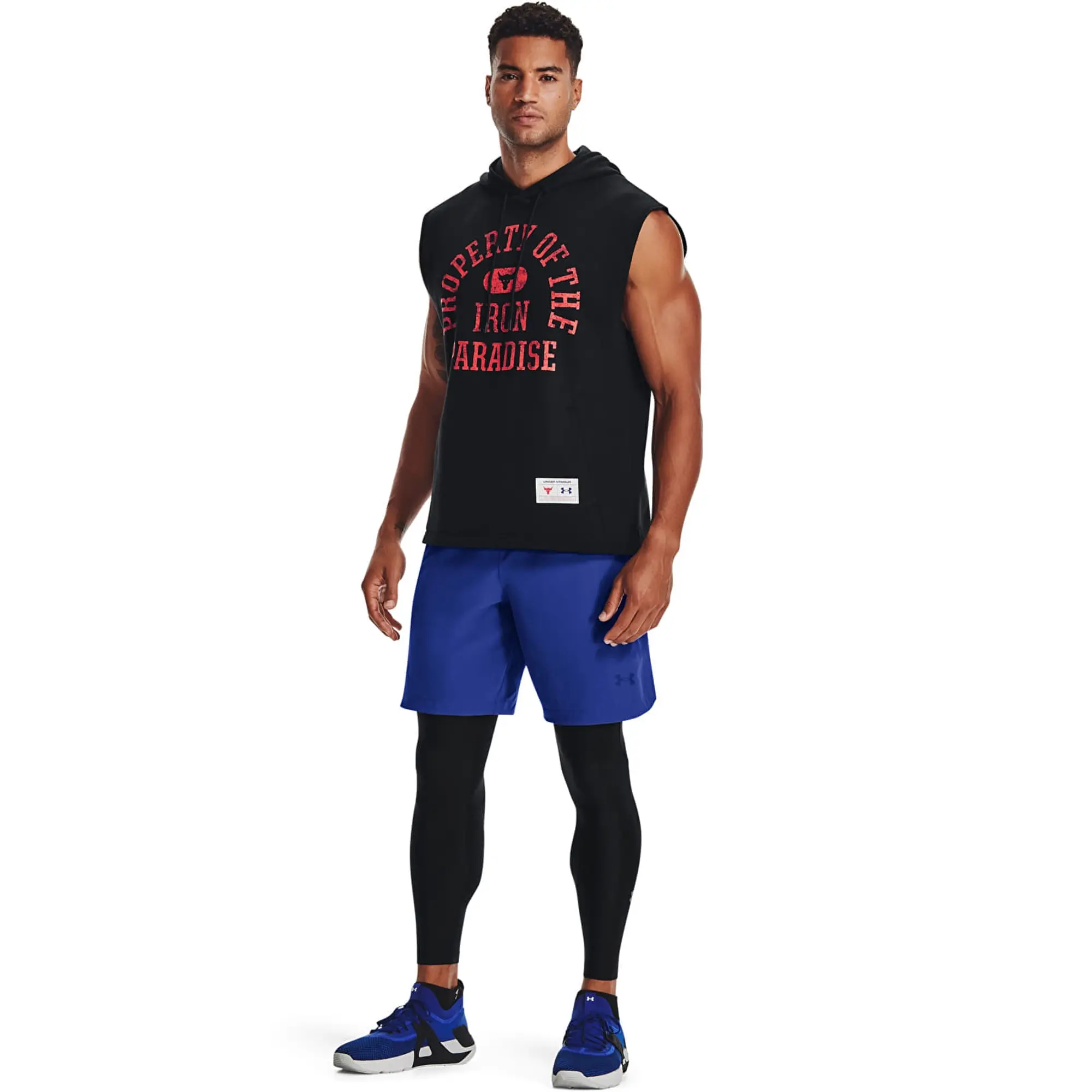 Under Armour Project Rock Snap Shorts Blue S