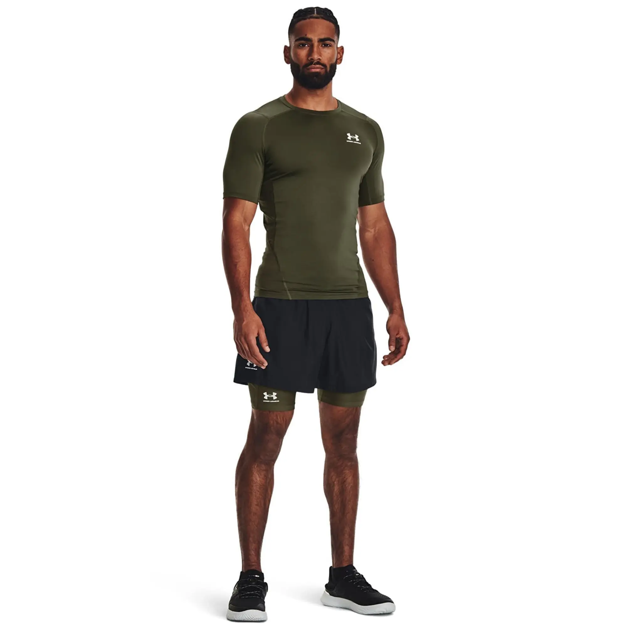 T-Shirt Under Armour Hg Armour Comp Ss Green S