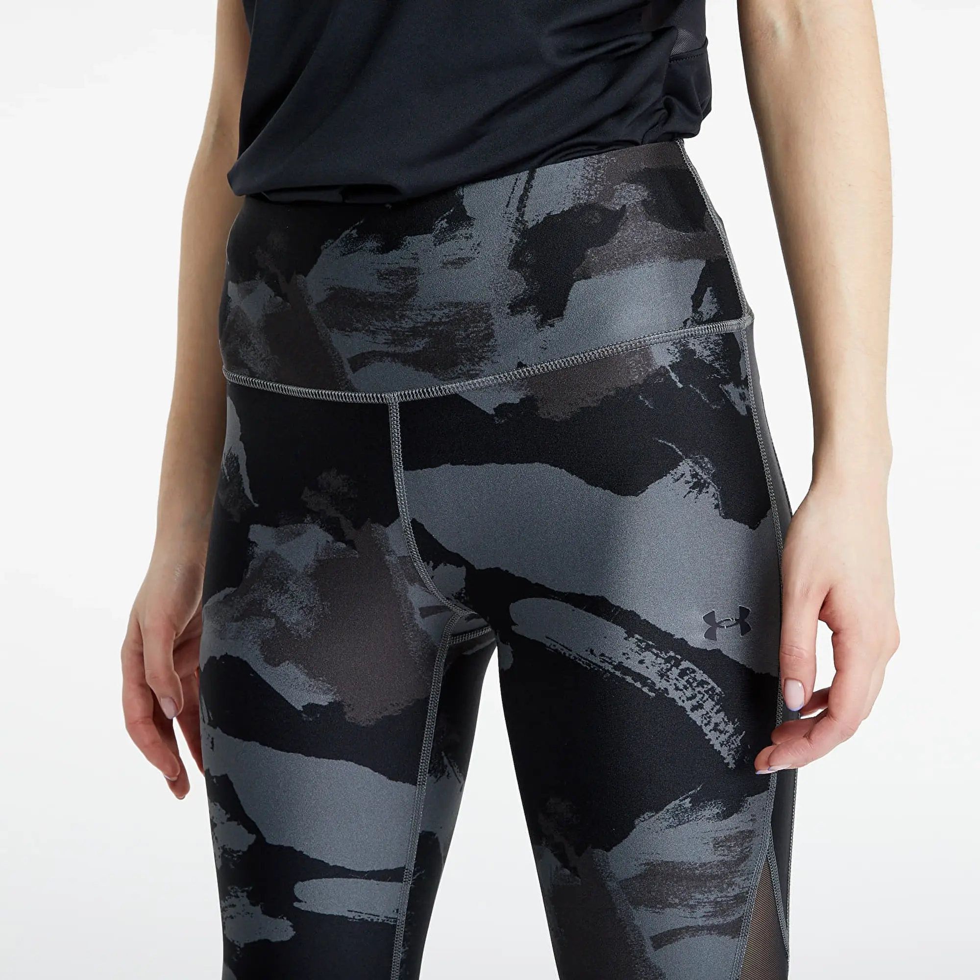 Pants Under Armour W Project Rock 7/8 Legging P Gray Xs