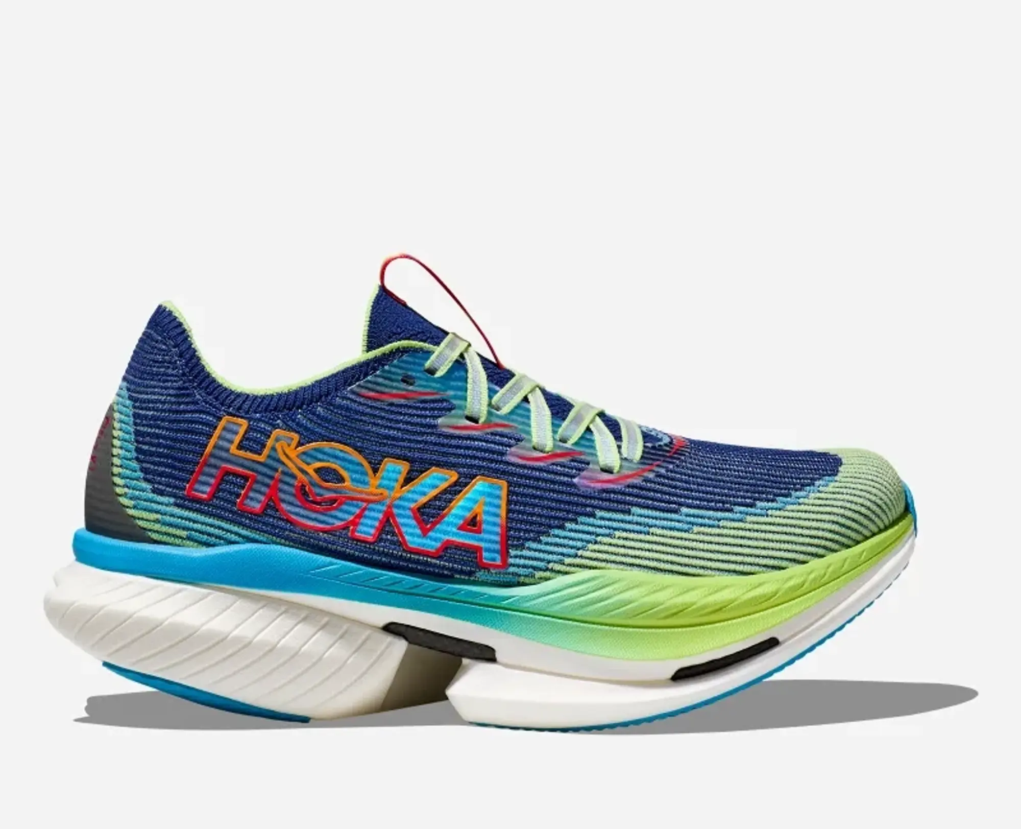 Hoka One One HOKA Cielo X1 Race Shoes in Evening Sky/Lettuce