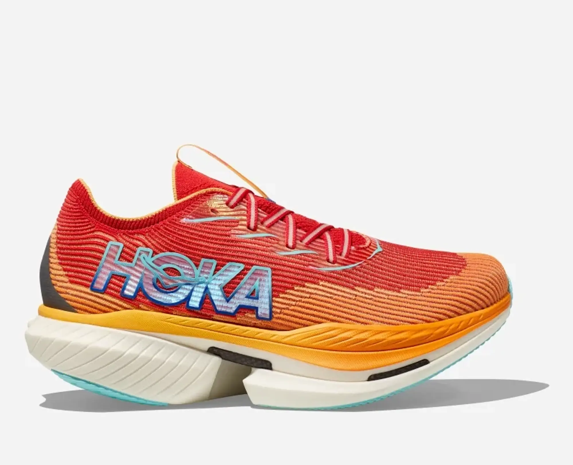 Hoka One One HOKA Cielo X1 Race Shoes in Cerise/Solar Flare