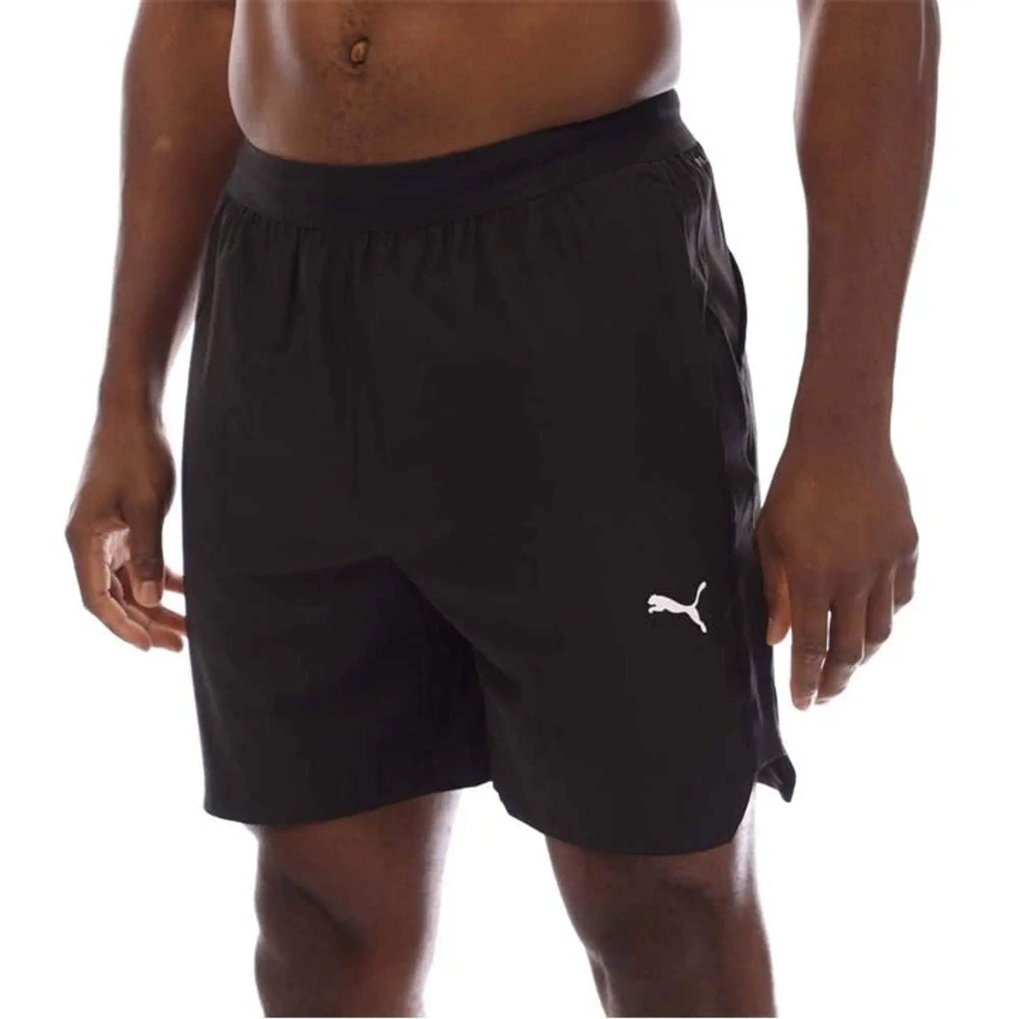 Puma Mens Training Fuse Stretch 7 Shorts - Black, Black