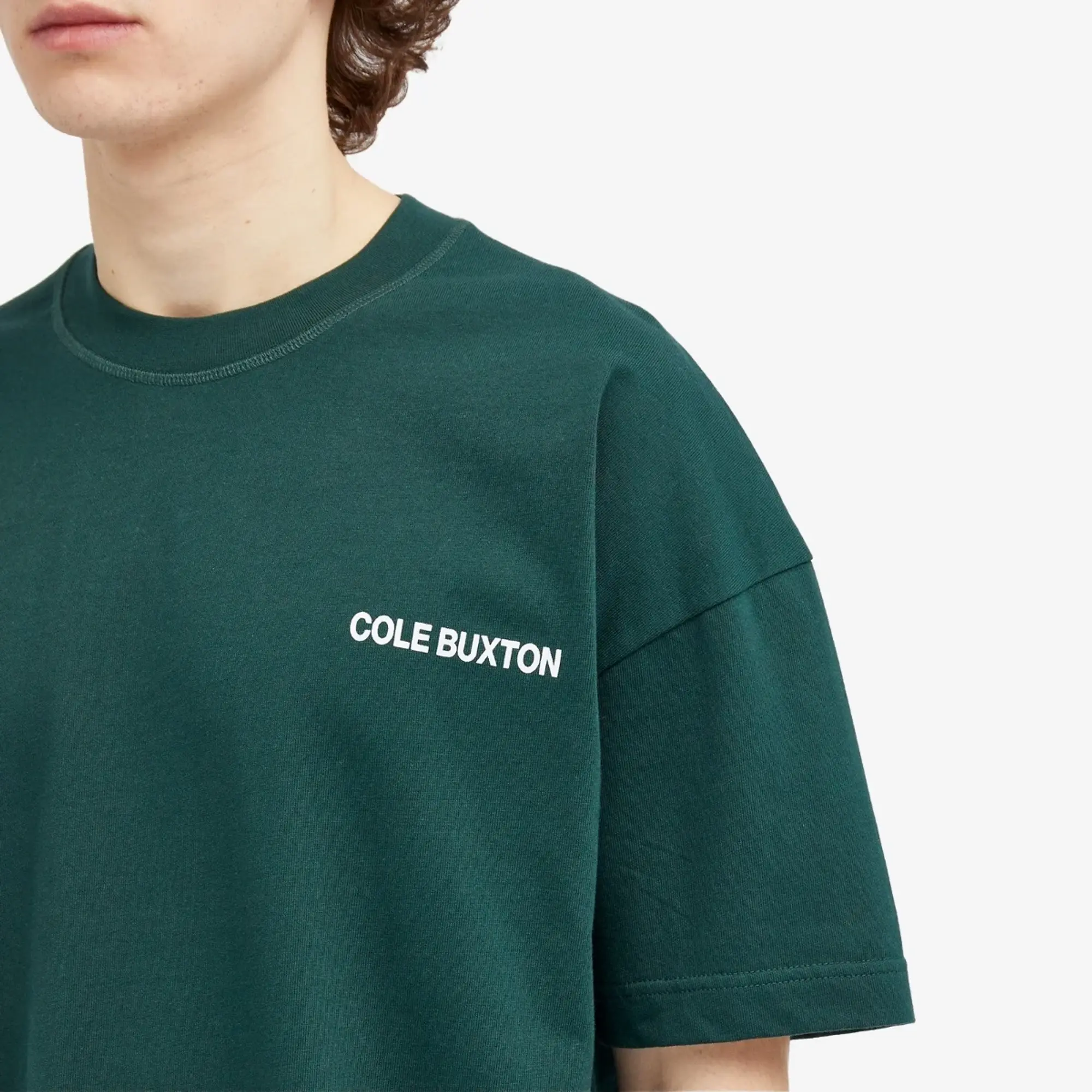 Cole Buxton Men's Sportswear T-Shirt Forest Green