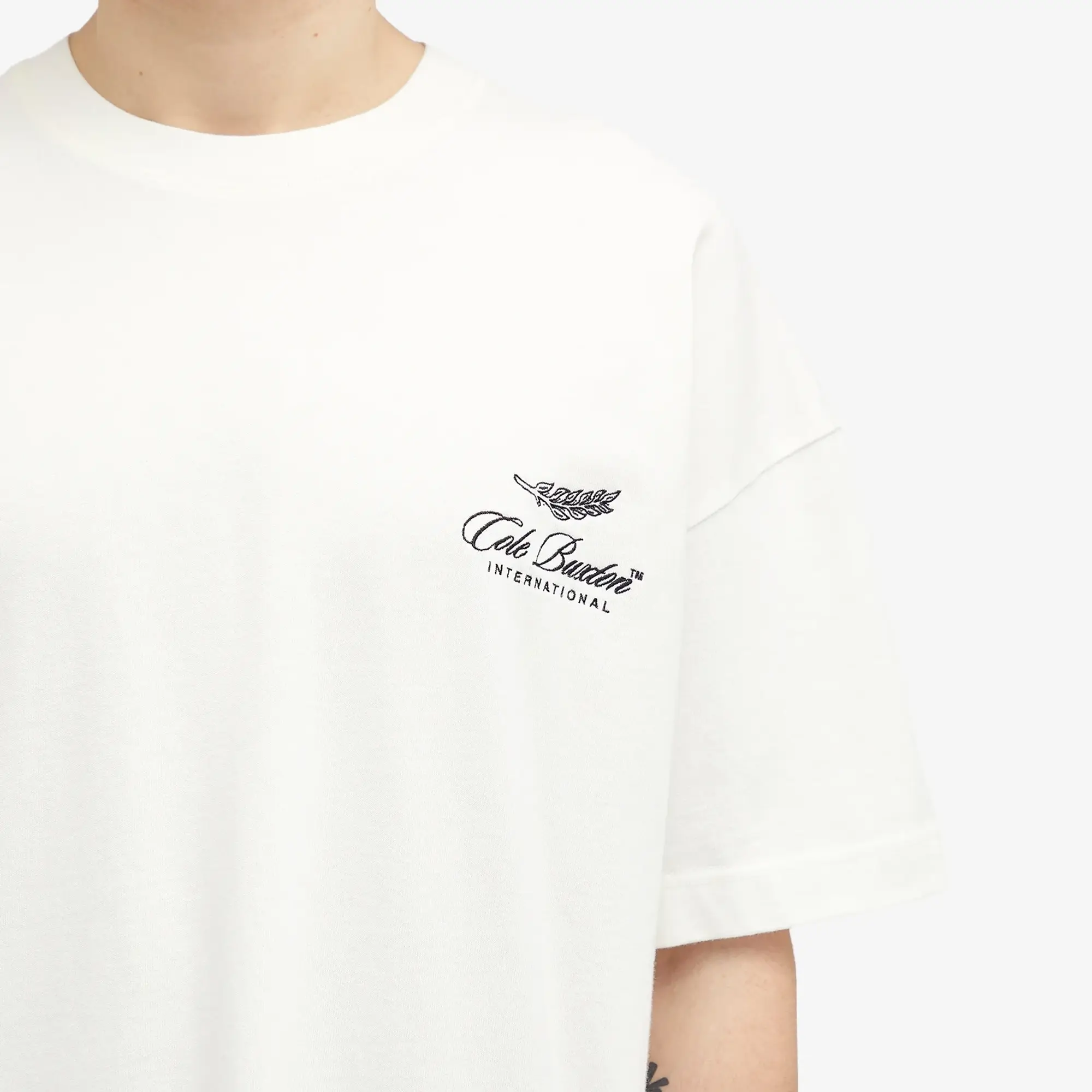 Cole Buxton International T-Shirt - Vintage White