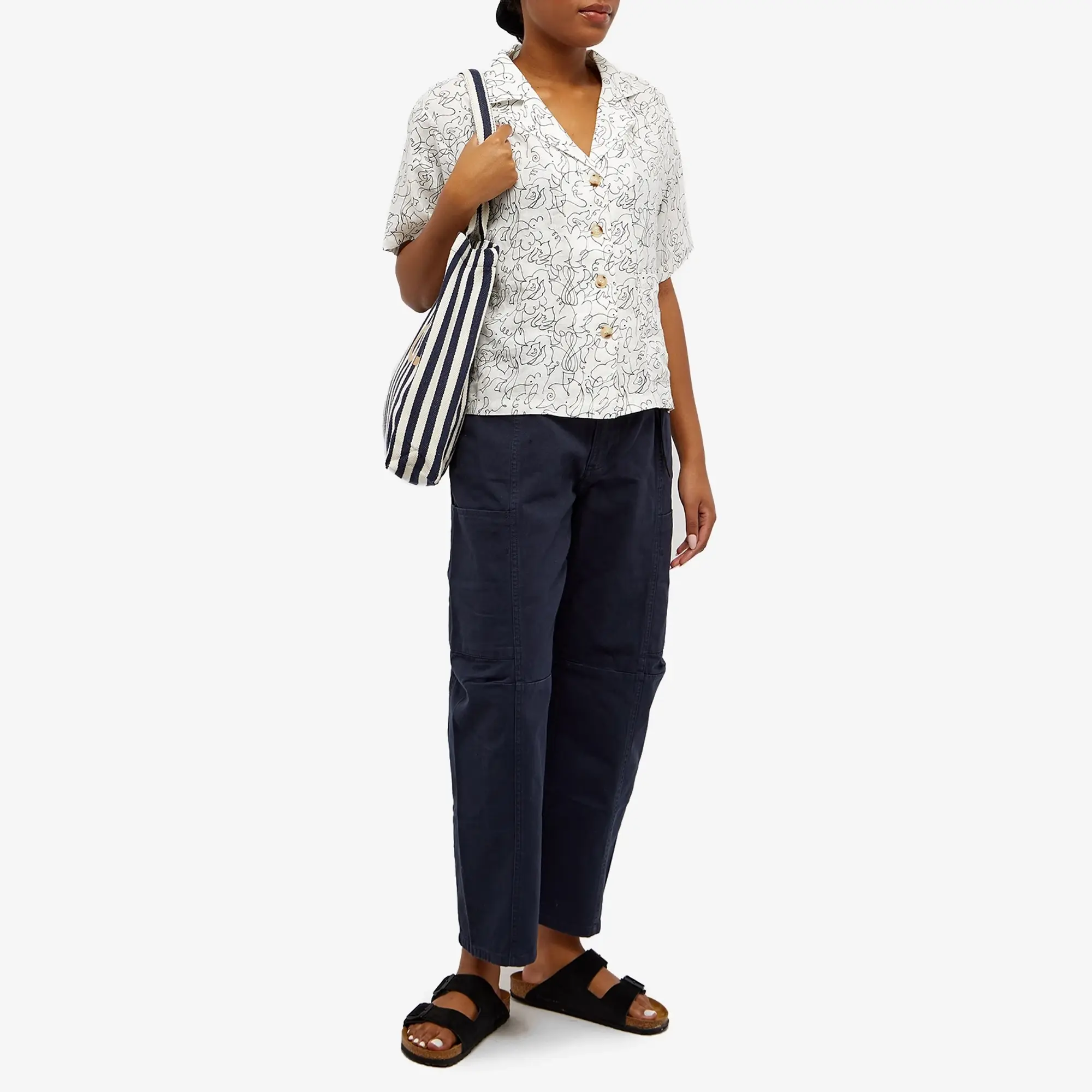 Gramicci Women's Voyager Pant Double Navy