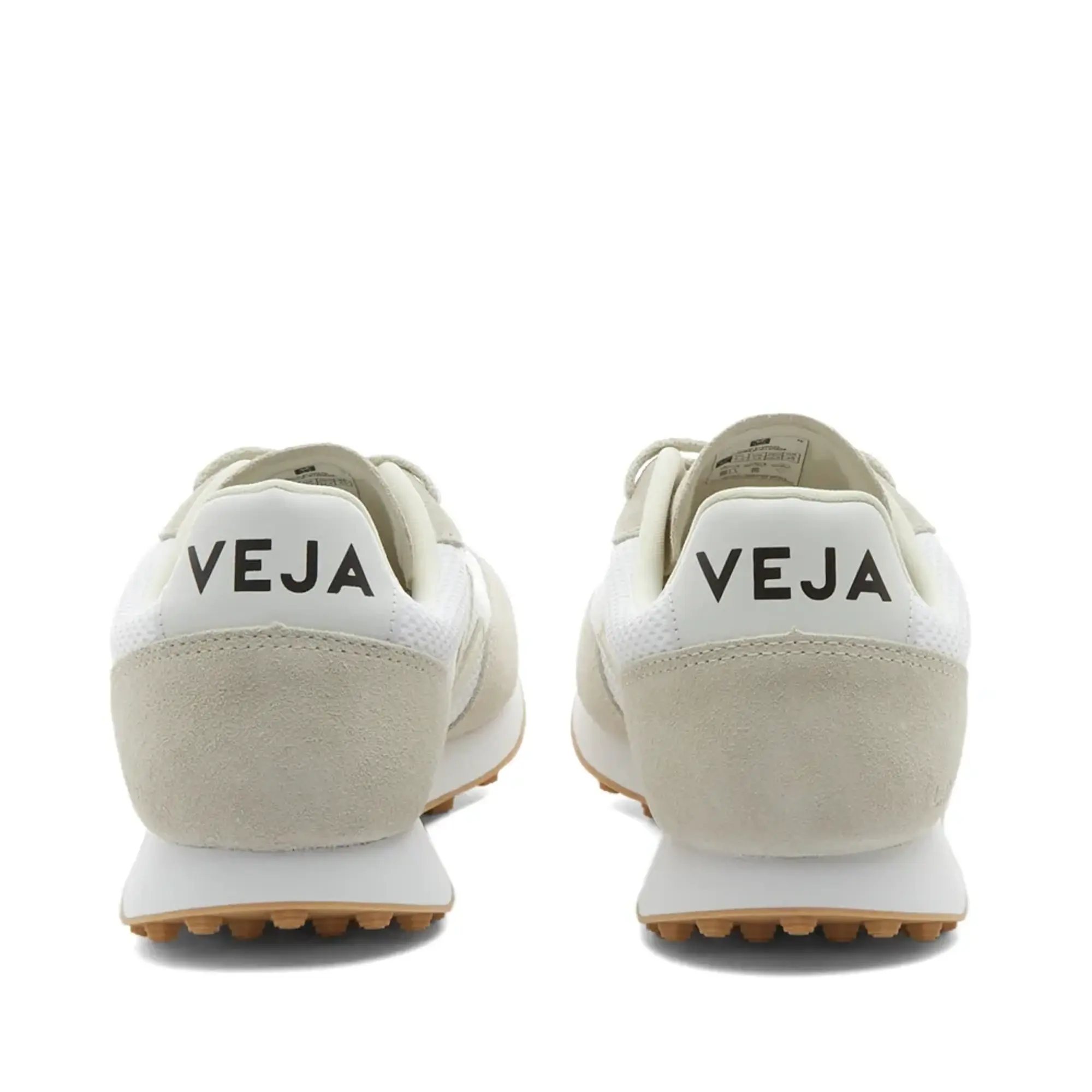 Veja Rio Branco Suede Trainer In White Pierre Natural Alveomesh