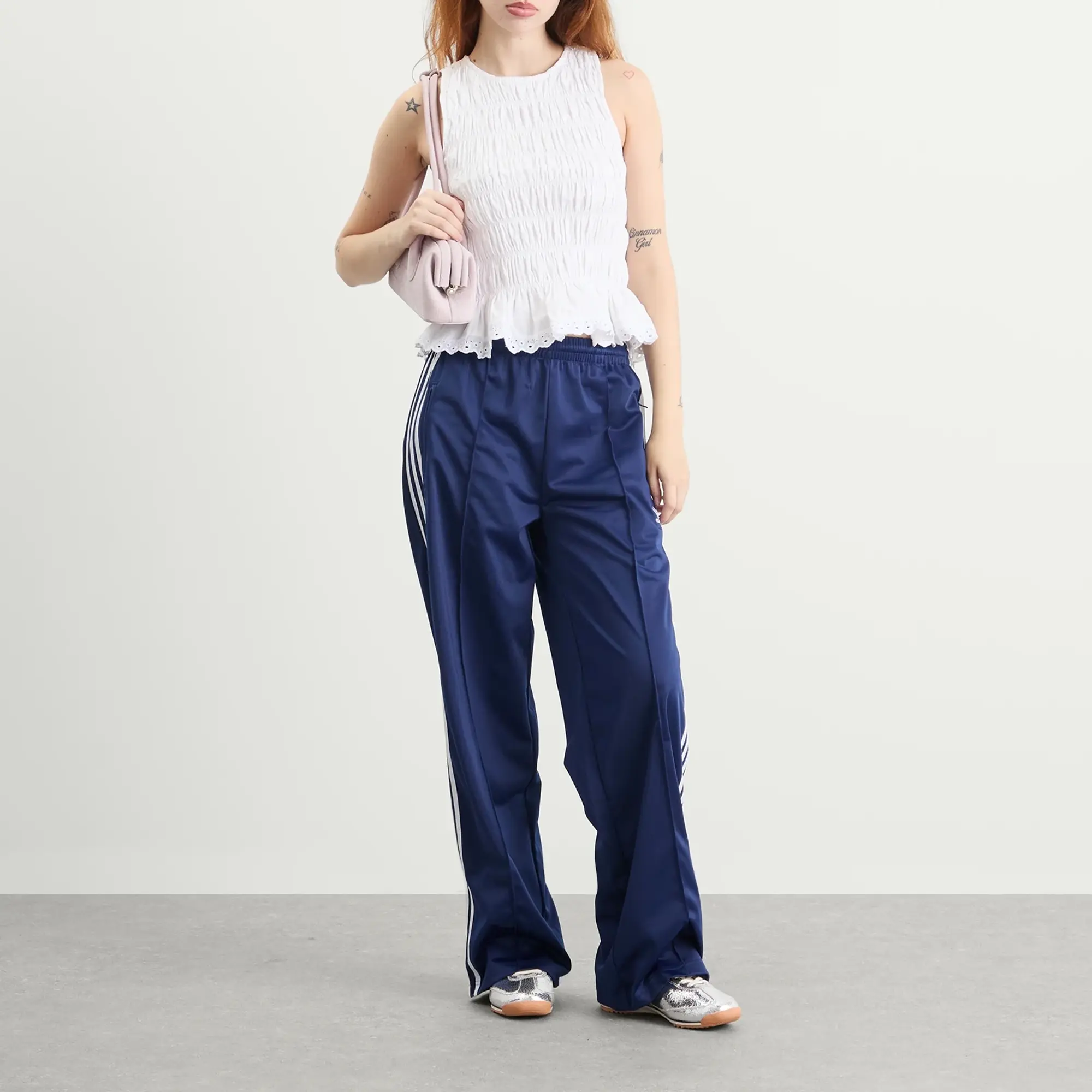 Adidas Firebird Loose Tracksuit - Blue