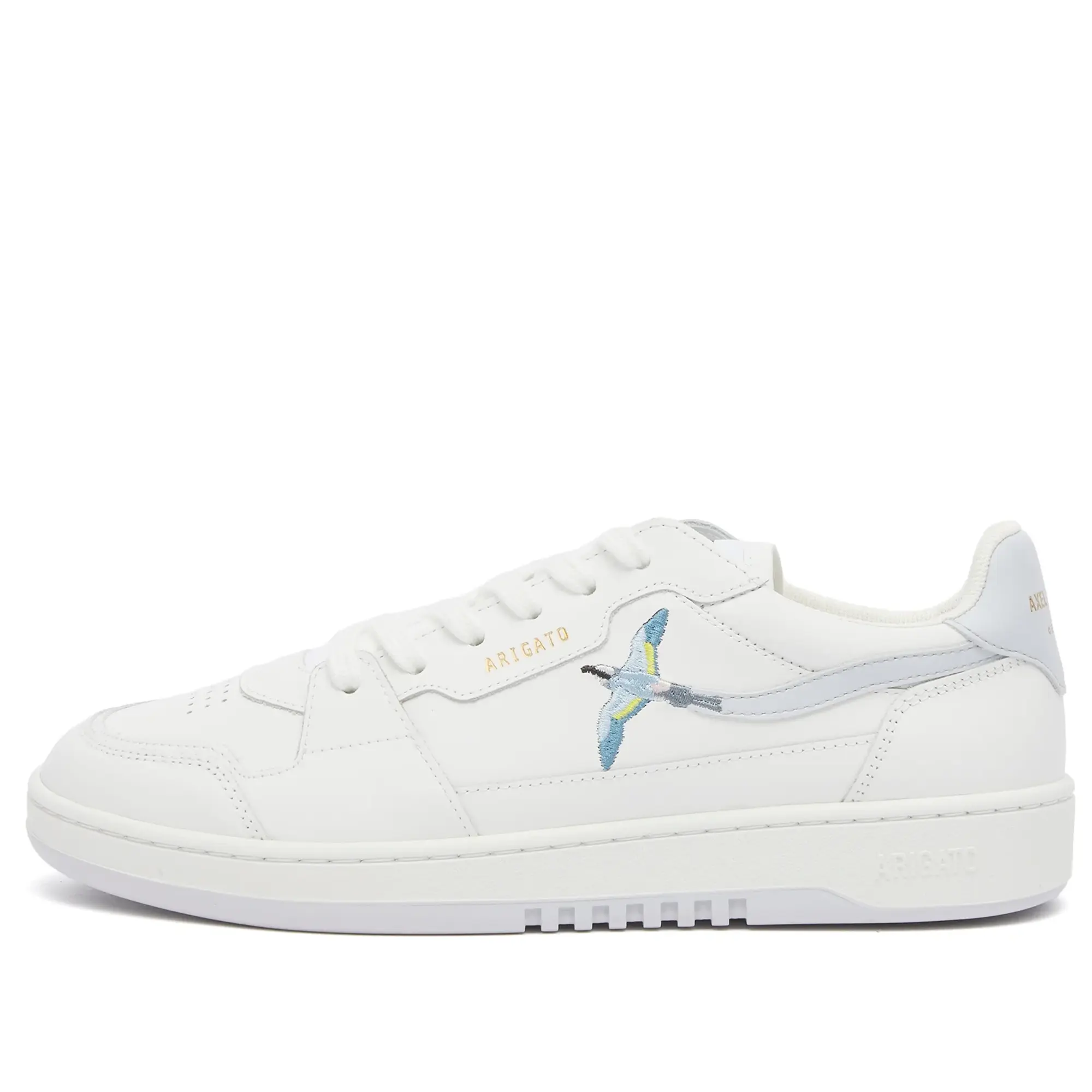 Axel Arigato Women's Dice Lo Bee Bird Sneaker White/Light Blue