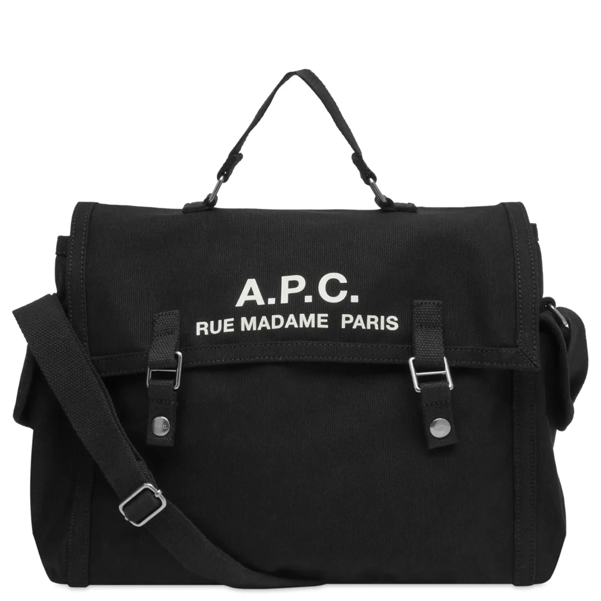 A.P.C. A.P.C Recuperation 2 Way Tote Bag Black