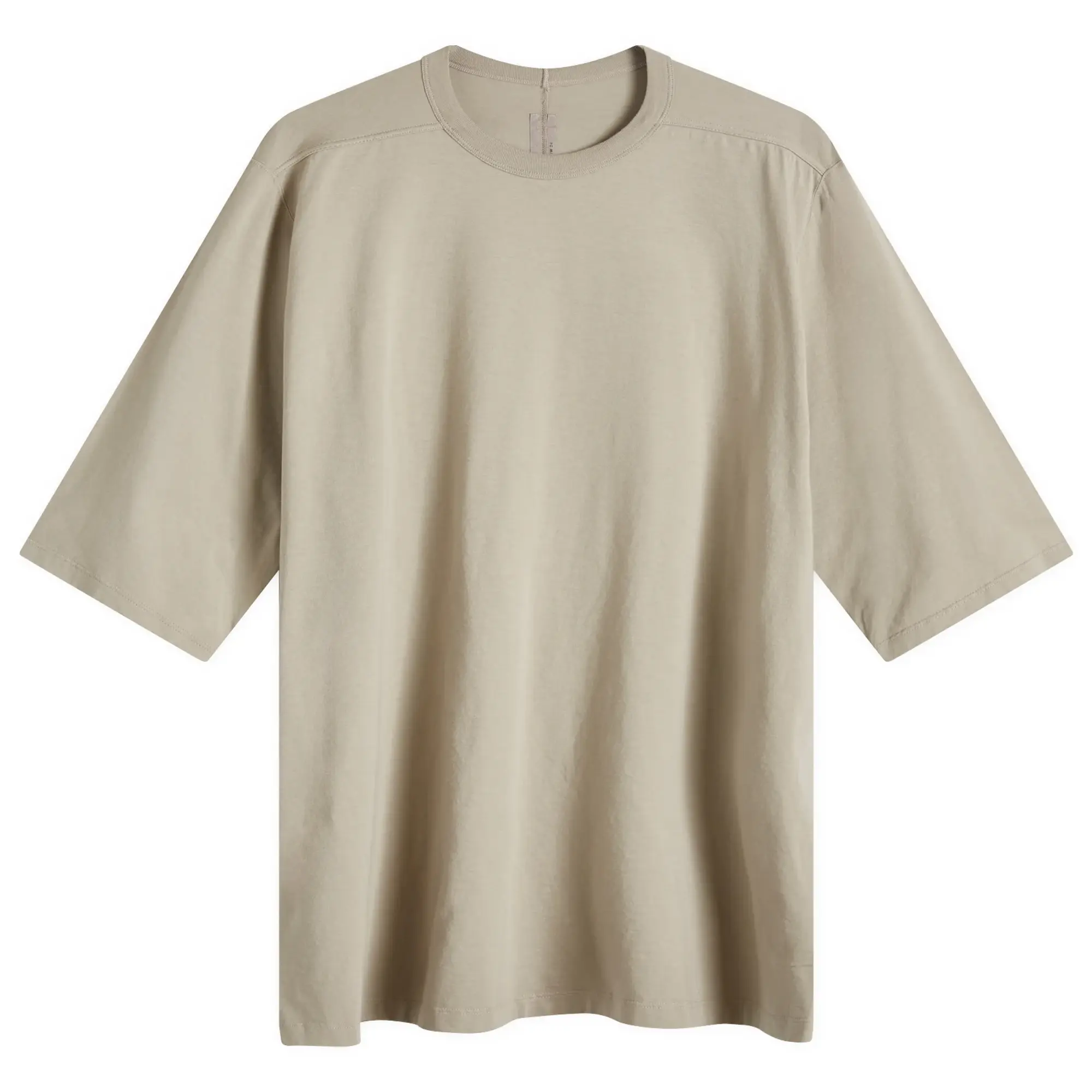 Rick Owens Men's Jumbo Lightweight Short Sleeve Tee Pearl