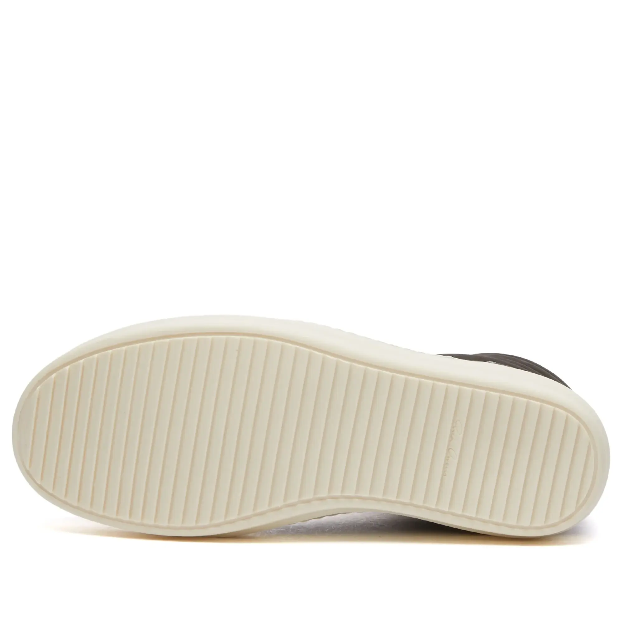 Rick Owens Men's High Vintage Sneaks Dark Dust / Milk